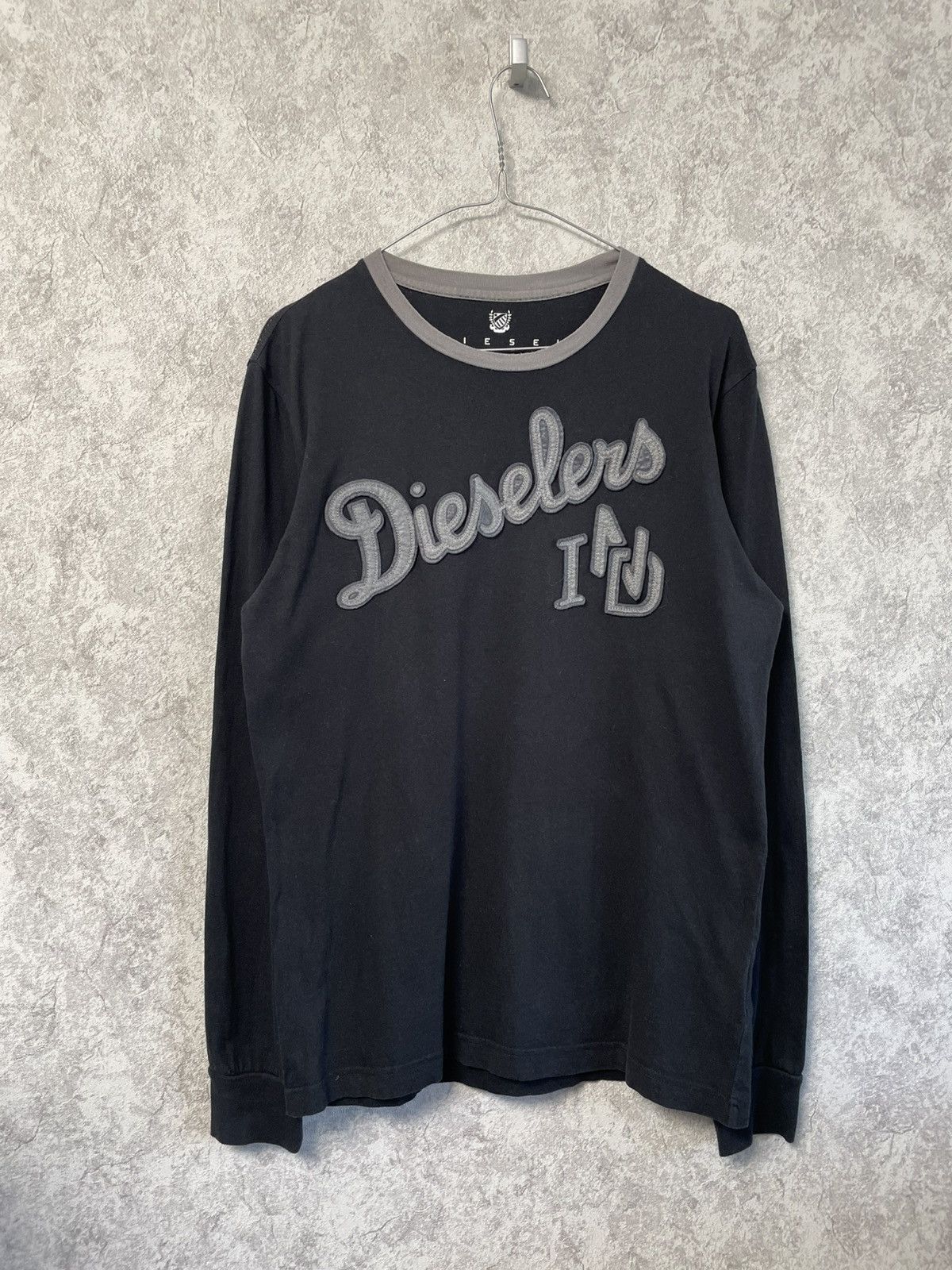 Diesel Vintage Diesel Member 978 Long Sleeve T-Shirt Size US M / EU 48-50 / 2 - 1 Thumbnail