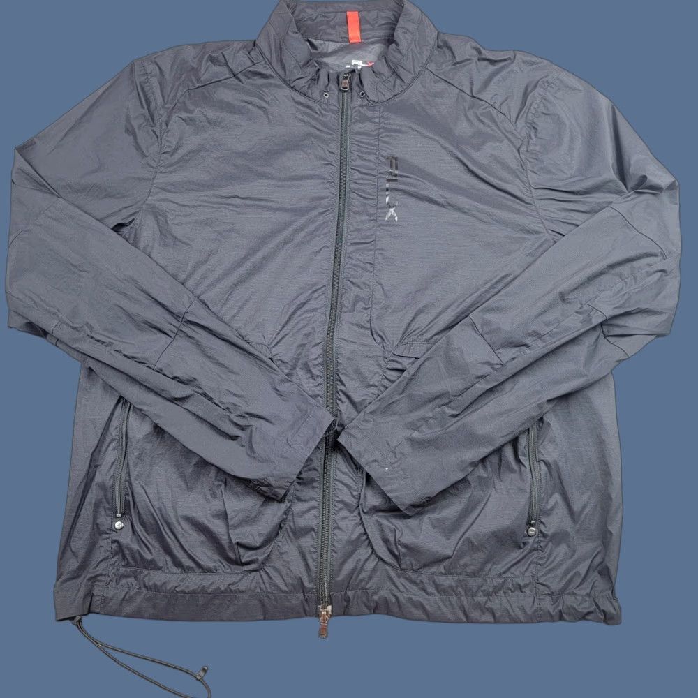 Polo Ralph Lauren RLX Ralph Lauren Jacket Mens XL Black Packable Windbreaker Full Zip Golf Nylon Coat Size US XL / EU 56 / 4 - 1 Thumbnail