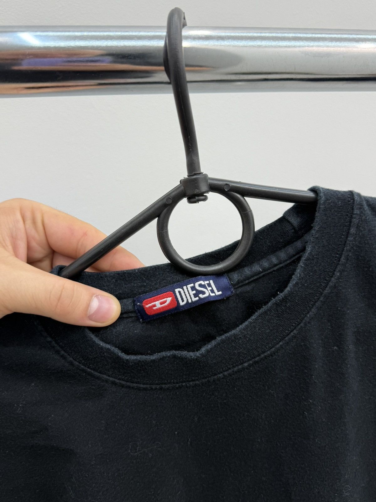 Diesel Vintage Y2K Diesel Big Logo T-Shirt Tee Size US M / EU 48-50 / 2 - 3 Thumbnail