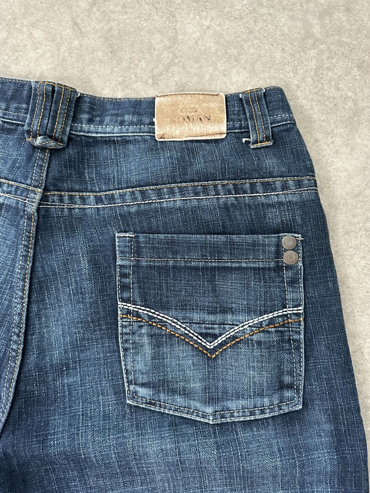 Vintage Vintage Faded Blue Denim Jeans Y2K Baggy Skater Style Pants Size US 36 / EU 52 - 3 Thumbnail