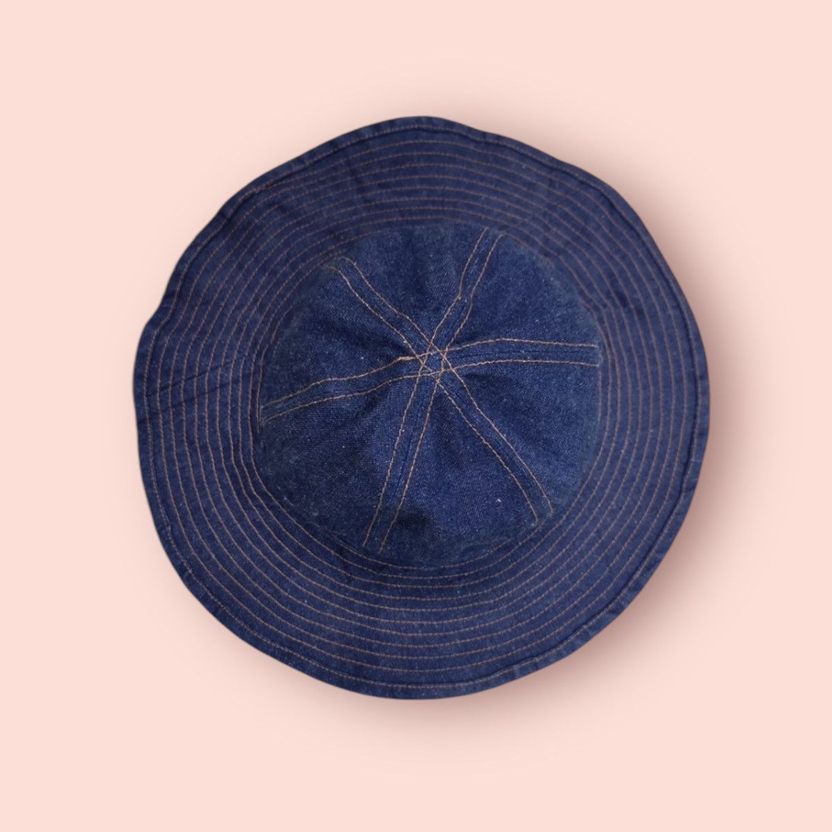 Antik Denim CUSTOM 6 PANELS RAW DENIM HAT Size ONE SIZE - 3 Thumbnail