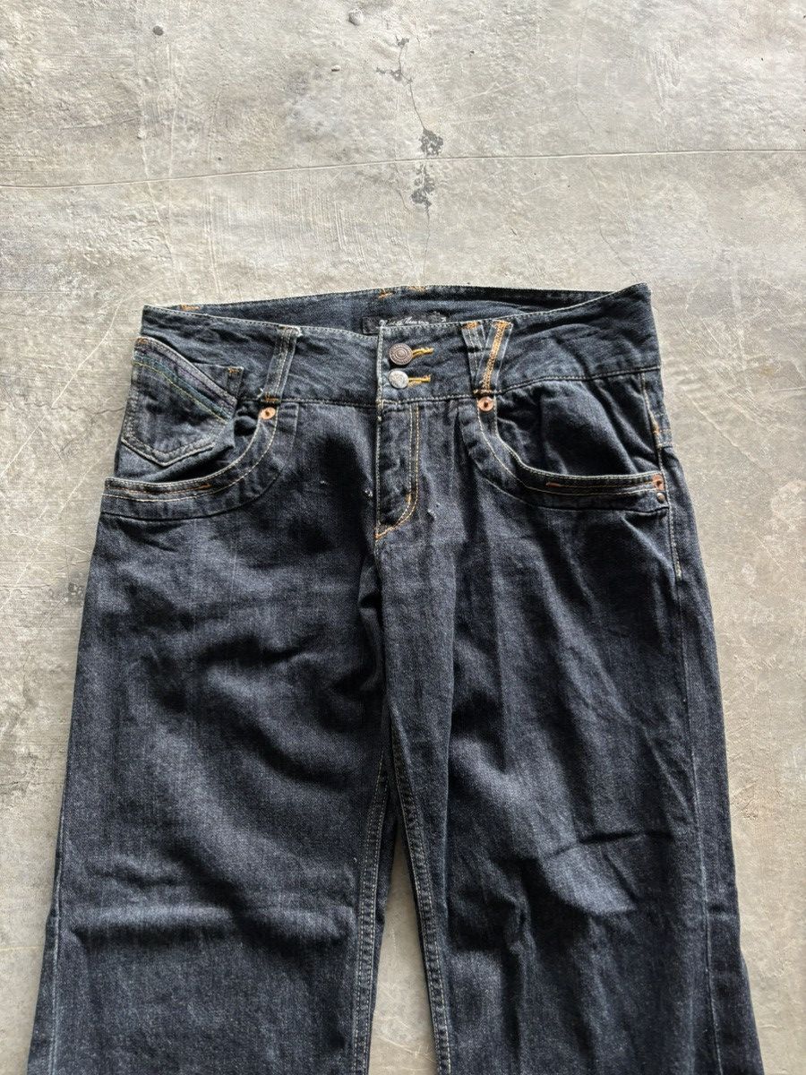 If Six Was Nine × Japanese Brand × Tornado Mart Root three style loose baggy style japanese jeans Size US 33 - 2 Thumbnail