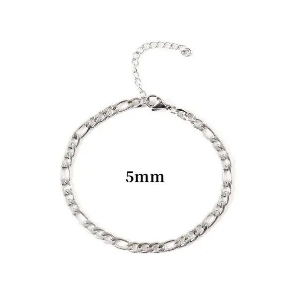 VIBE Stainless Steel Minimalist Link Bracelet Size ONE SIZE - 2 Thumbnail