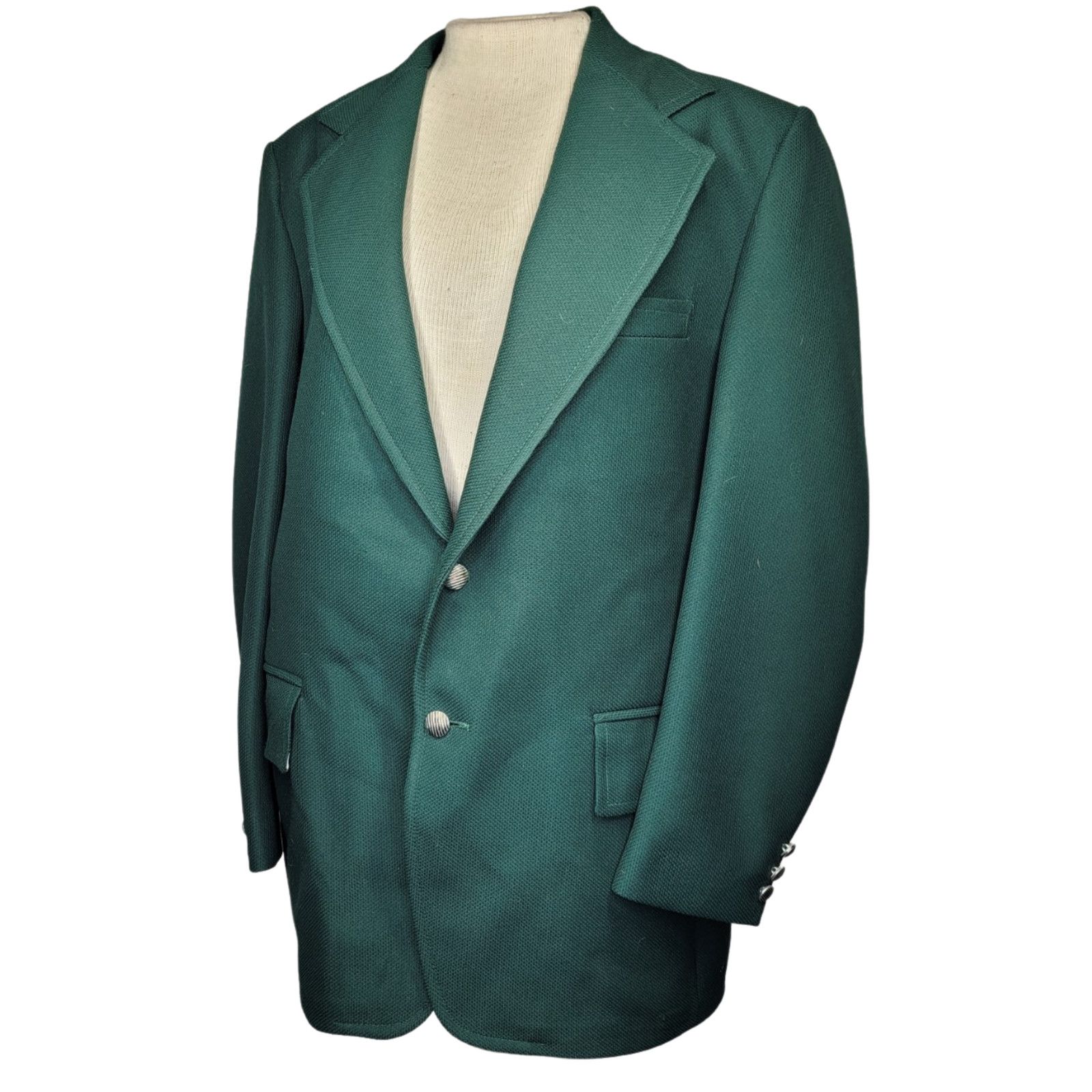 J.C. Penney Vintage 70s Green Suit Jacket Size Large | Grailed