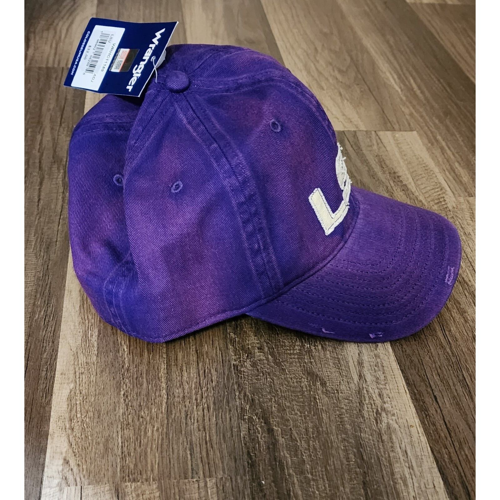 Wrangler NEW WITH TAGS LSU Hat/Cap. Y Size ONE SIZE - 7 Thumbnail