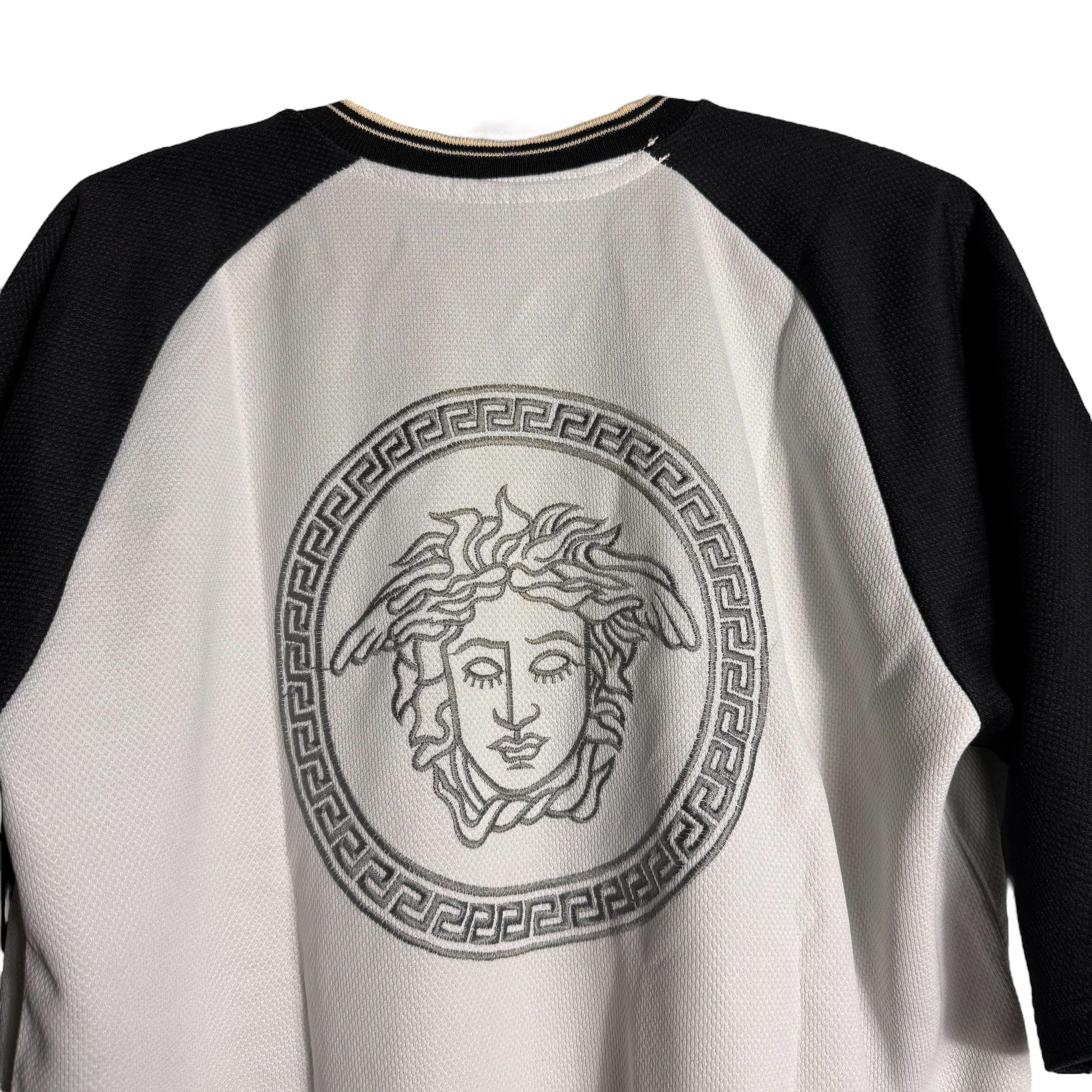 Versace Jeans Couture 🔥RARE🔥Vintage Versace Jeans Couture Big Logo Jersey Size US XL / EU 56 / 4 - 4 Thumbnail
