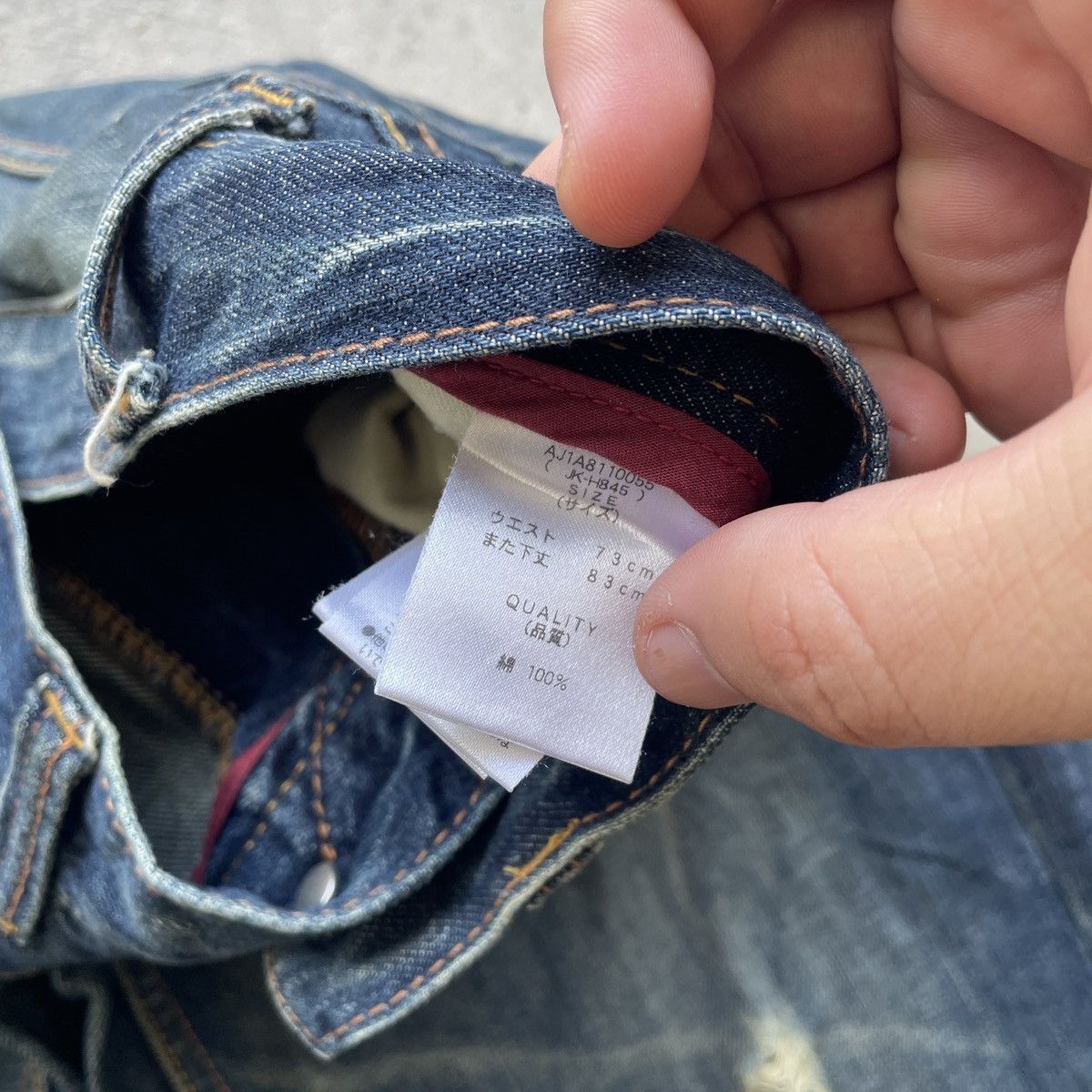 Japanese Brand × Jean Vintage Avail Jeans Japan Faded Denim Pants Distressed W32 Size US 32 / EU 48 - 8 Thumbnail