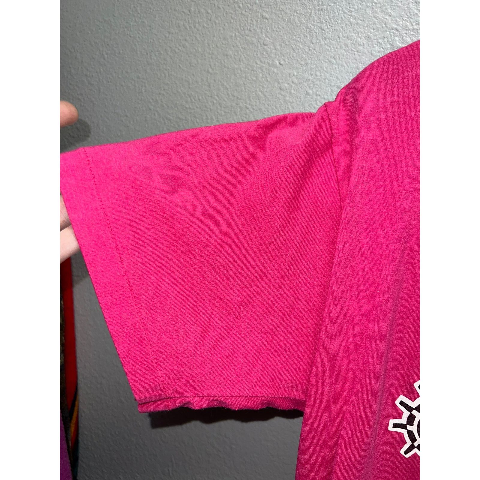 Vintage Vintage Surf Shirt Sun Sportswear Videographic Video Pink L Size US L / EU 52-54 / 3 - 7 Thumbnail