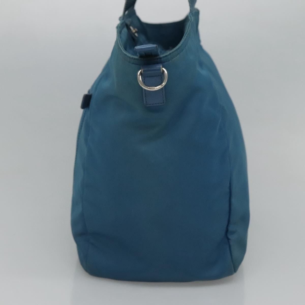 Prada PRADA Hand Bag Nylon Blue Size ONE SIZE - 5 Thumbnail