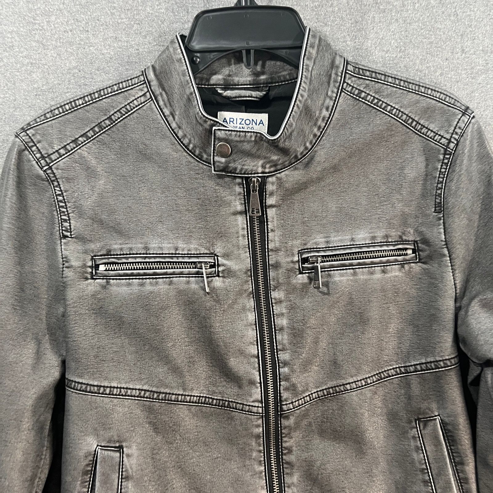 Other Arizona Womens Faux Leather Lightweight Motorcycle Size M / US 6-8 / IT 42-44 - 7 Thumbnail