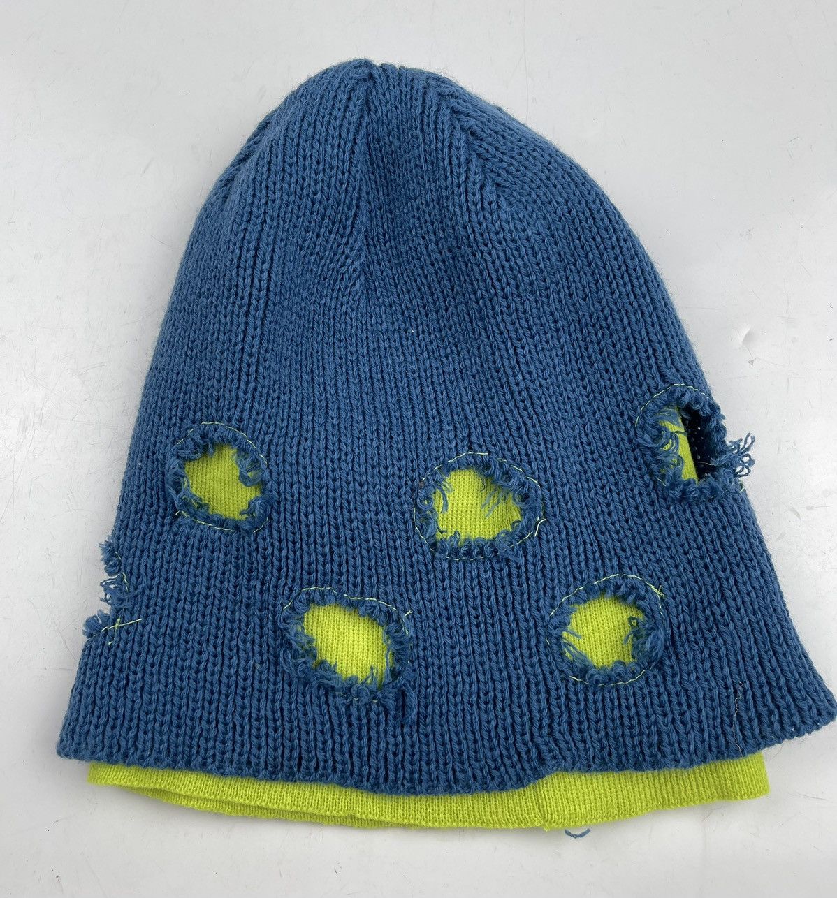 Burton 2 layer distressed beanie hat tc25 Size ONE SIZE - 4 Thumbnail