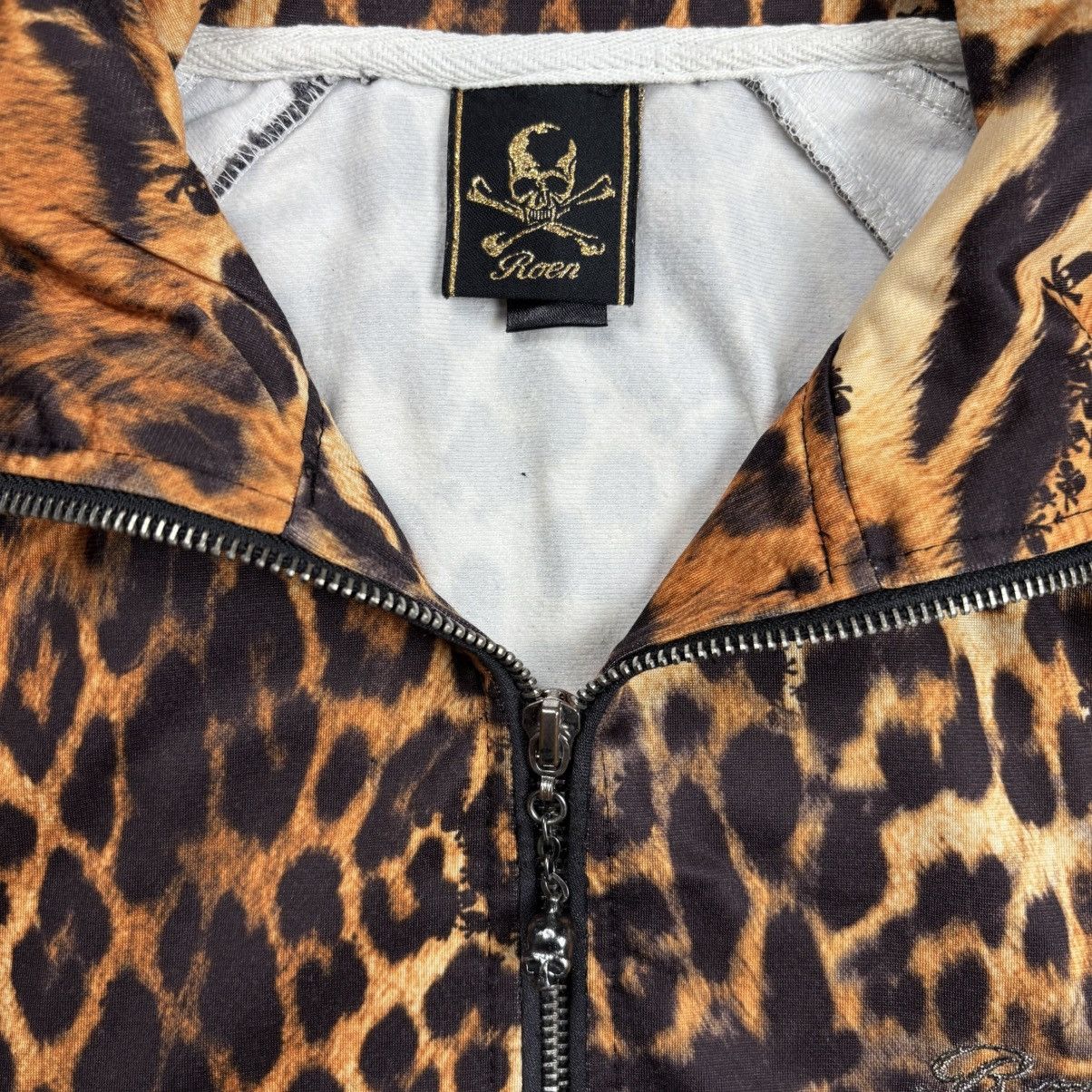 Roen Archive Roen - Leopard Track Top Jacket Size US M / EU 48-50 / 2 - 9 Thumbnail