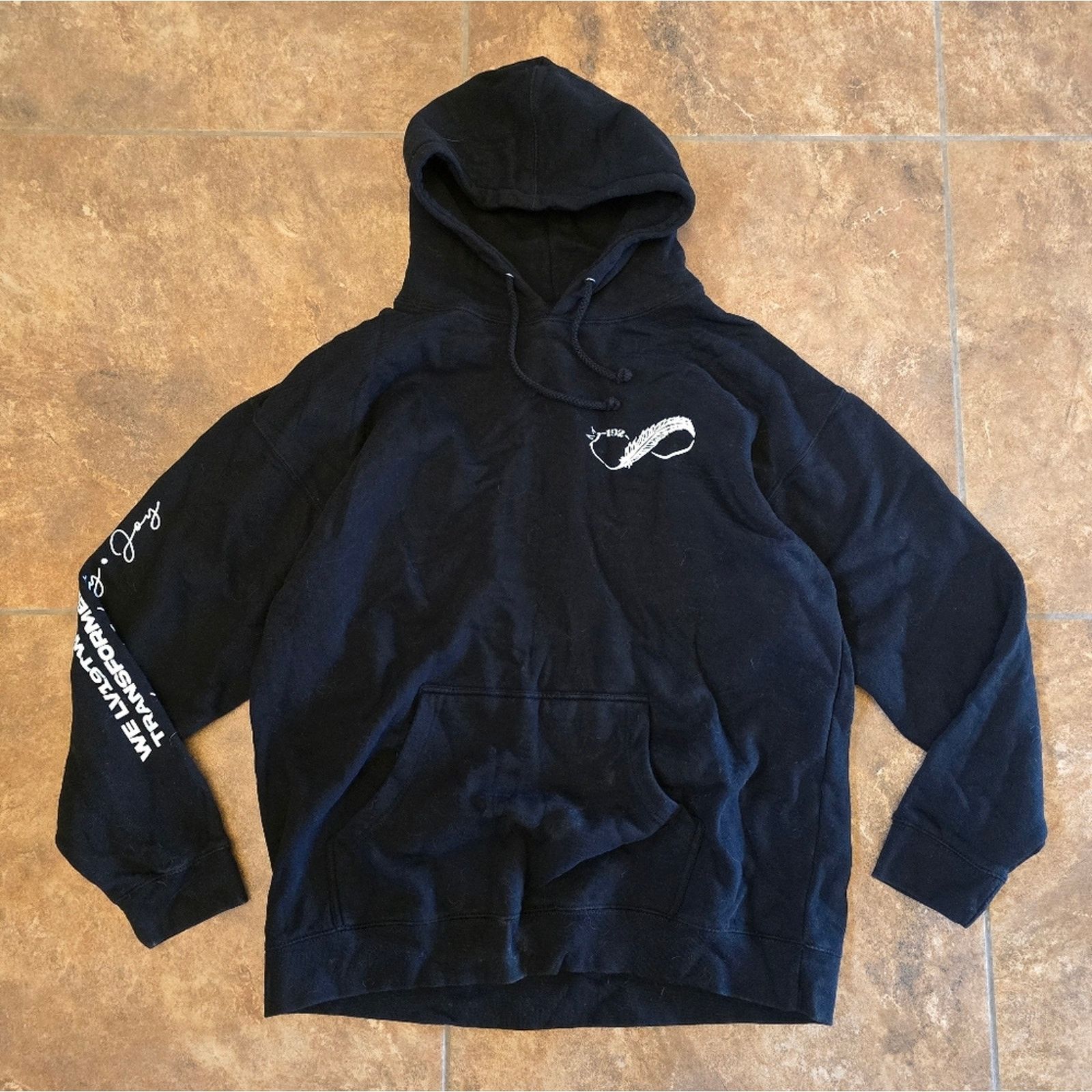 Other Black | ITC | LV192 Hoodie Long Sleeve Size XL / US 12-14 / IT 48-50 - 1 Thumbnail
