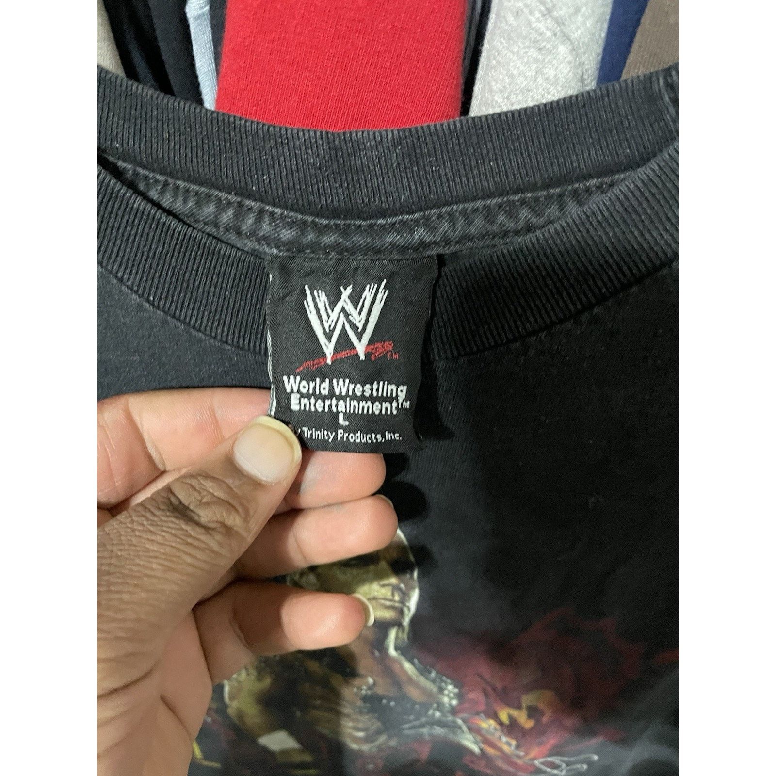 WWE Size L- VTG WWE Shawn Michaels HBK T Shirt Sweet Chin Music Size US L / EU 52-54 / 3 - 3 Thumbnail