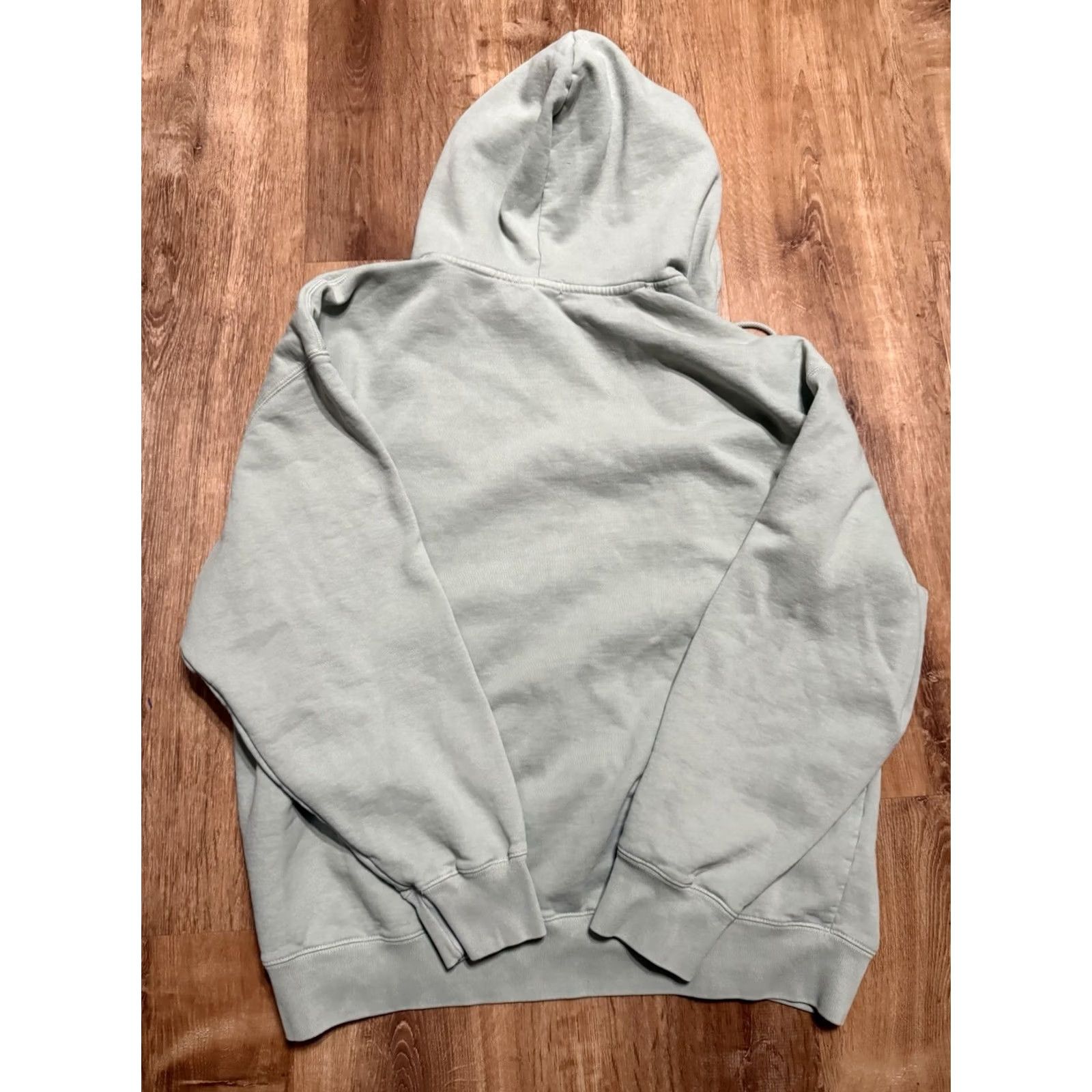 Vintage John Galt Shirt Mens XL Green Hoodie Full Zip Sweatshirt Sweater California Blank Size US XL / EU 56 / 4 - 2 Thumbnail