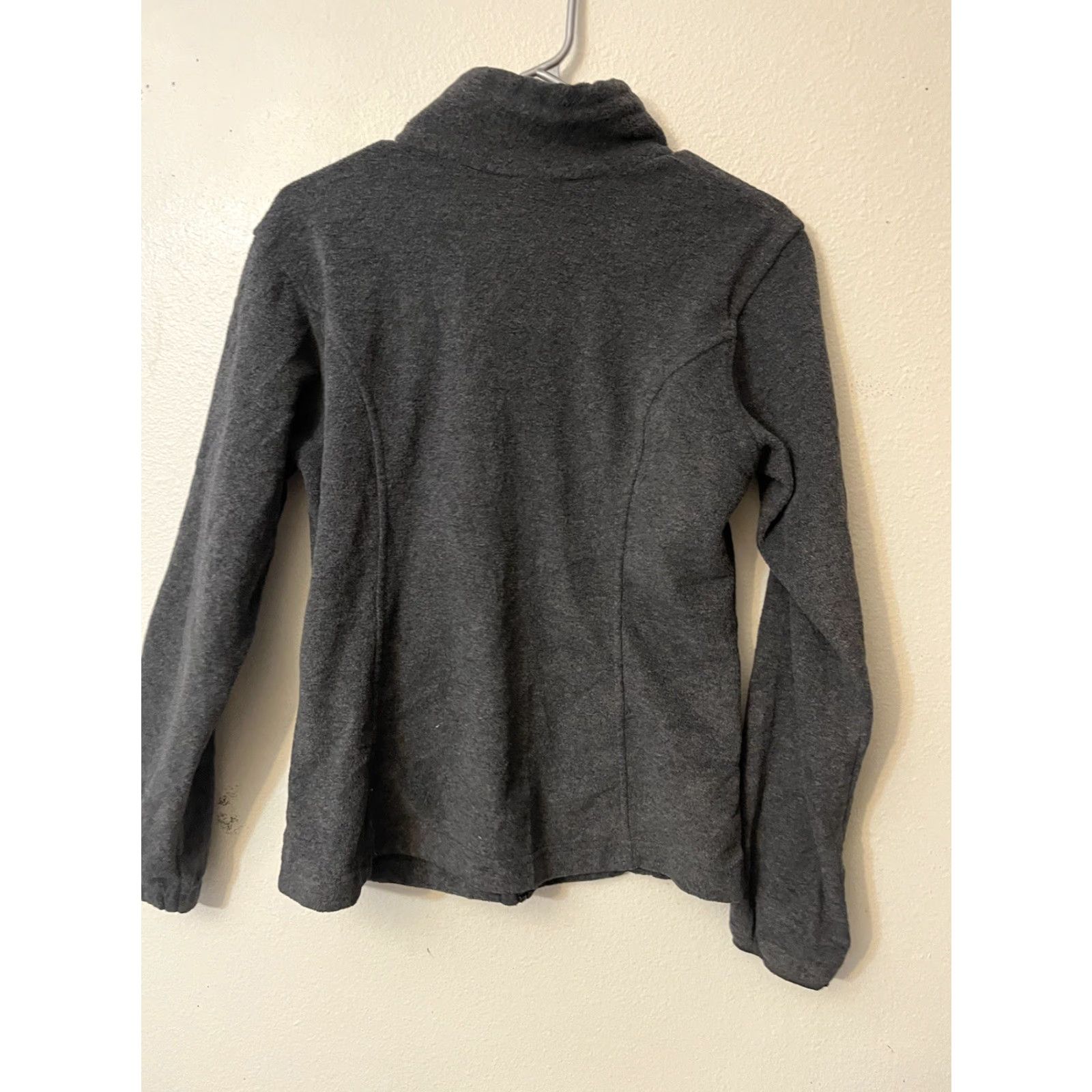 Vintage Columbia Full Zip Sweater Mock Neck Fleece Gray Womens Size M Size M / US 6-8 / IT 42-44 - 3 Thumbnail
