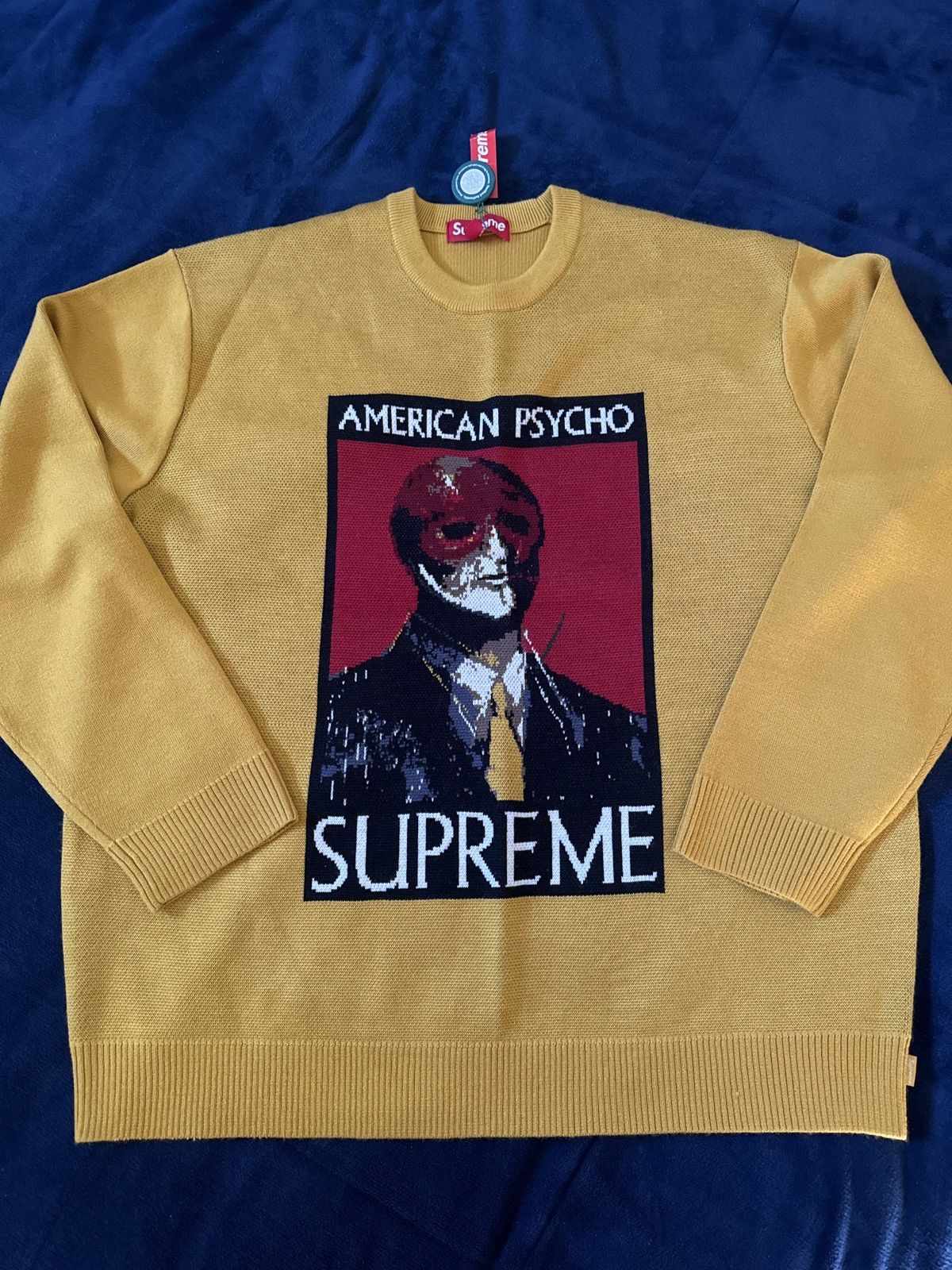 新品 XL Supreme American Psycho Sweater Supreme American Psycho Sweater (FW23) - $178