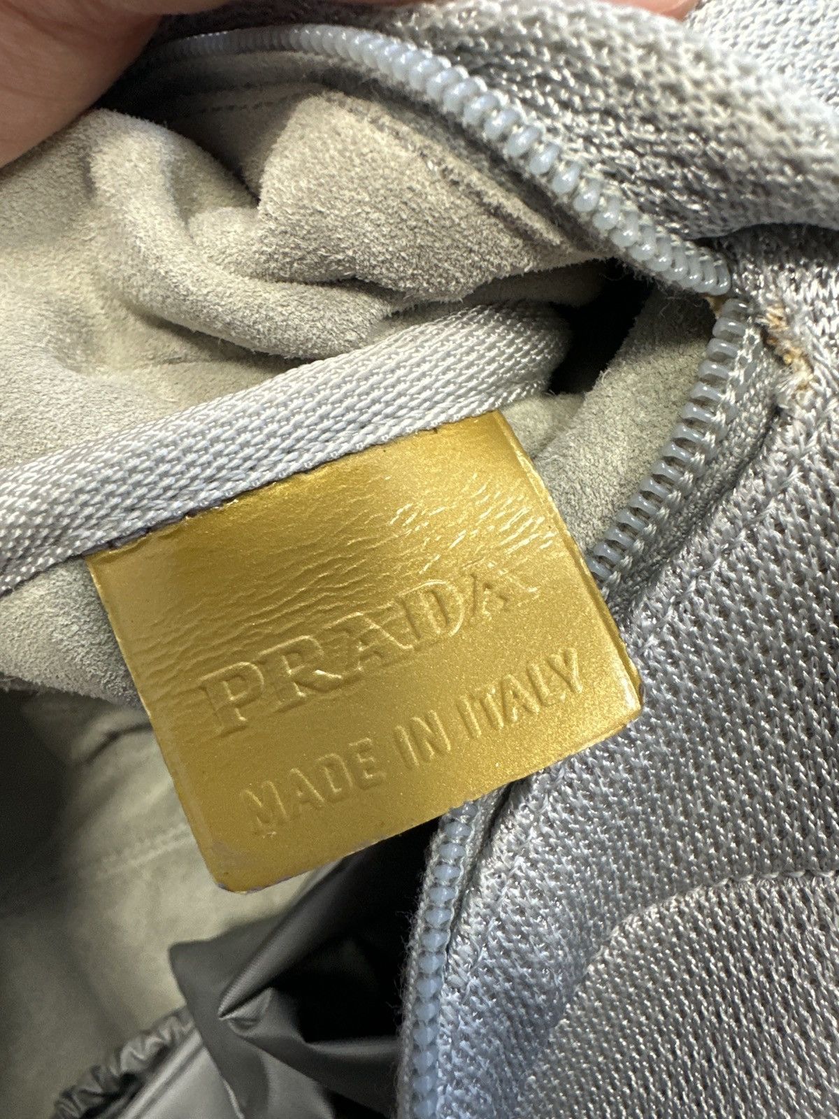 Prada Prada Sport 90’s Sling Bag crossbody grey silver mesh Size ONE SIZE - 16 Thumbnail