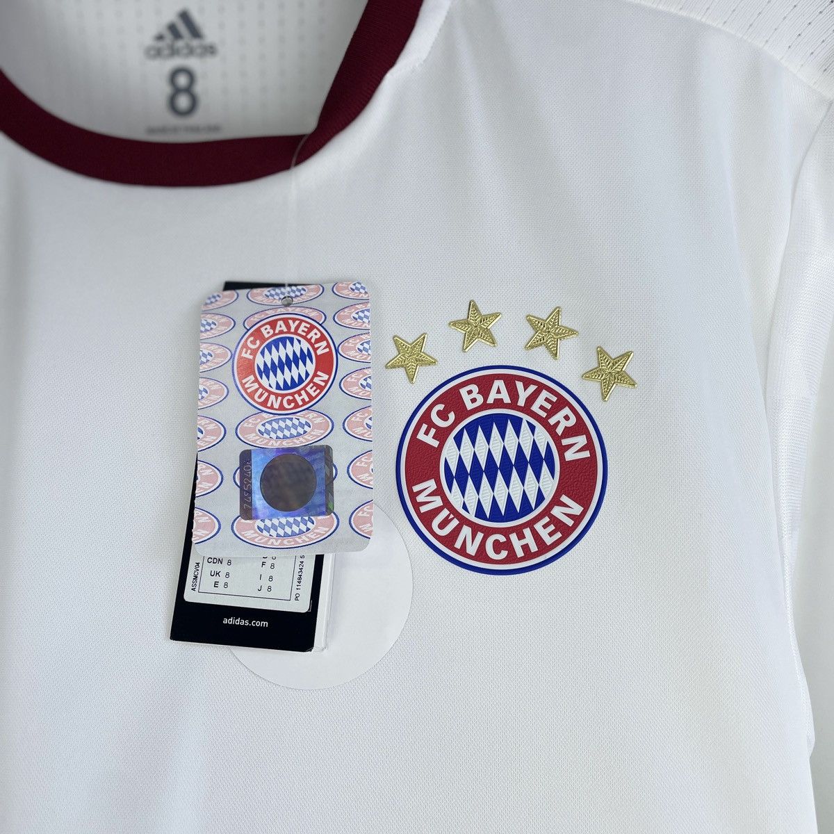 Adidas Bayern Munich Authentic Third Adidas Jersey Shirt 2016/2017 Size US L / EU 52-54 / 3 - 3 Thumbnail