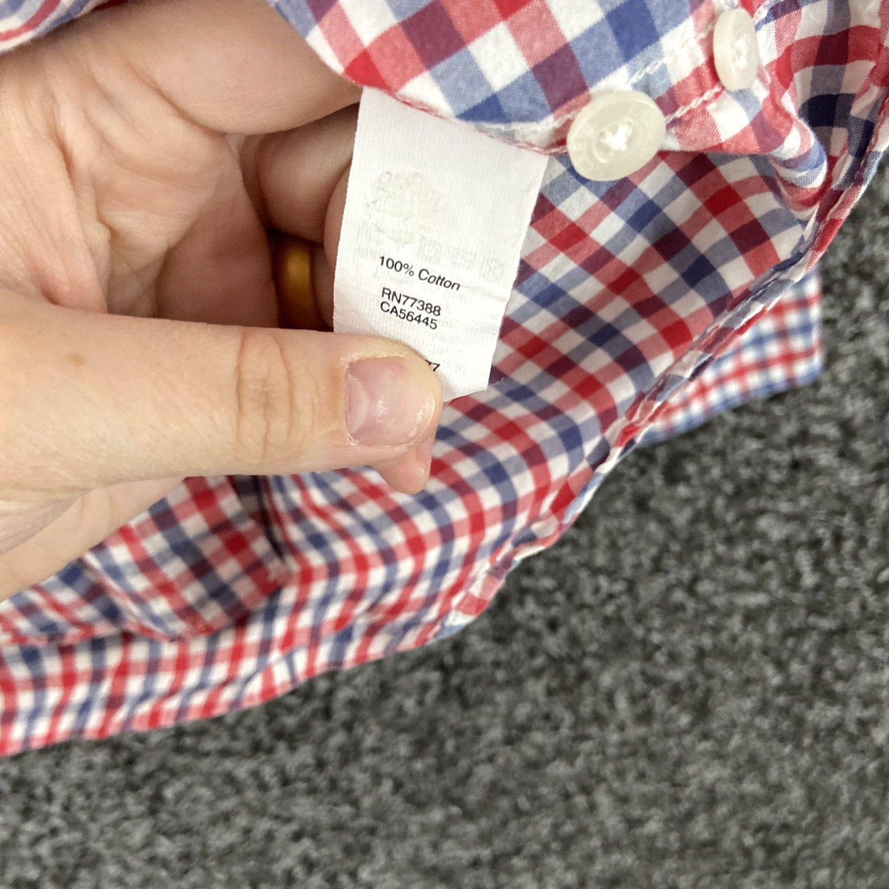 J.Crew J. Crew Button-Up Shirt Plaid Long Sleeve Men’s M Blue Red Multicolor Cotton Shirt Size US M / EU 48-50 / 2 - 7 Thumbnail
