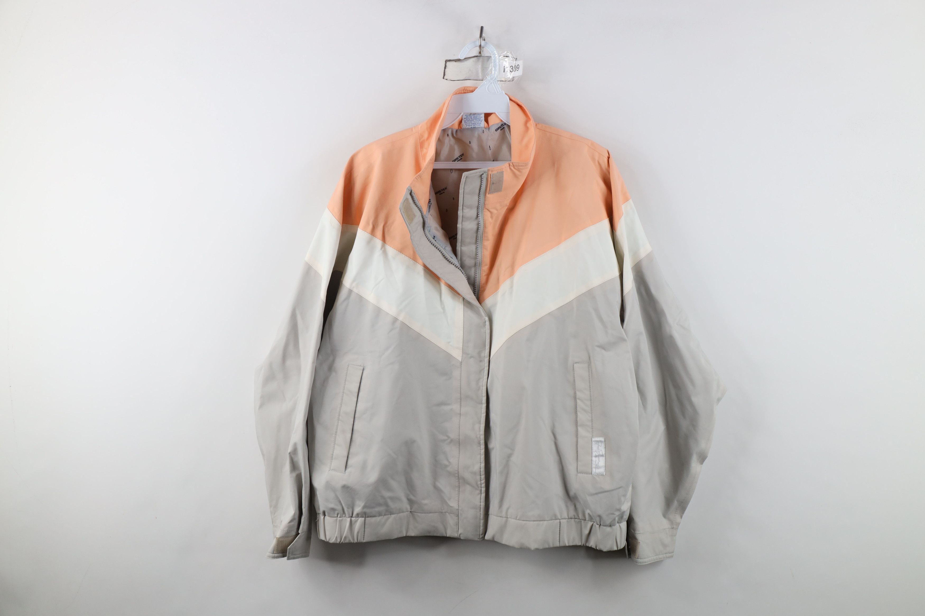 Vintage Vintage 80s Streetwear Goretex Waterproof Bomber Jacket Size L / US 10 / IT 46 - 1 Thumbnail