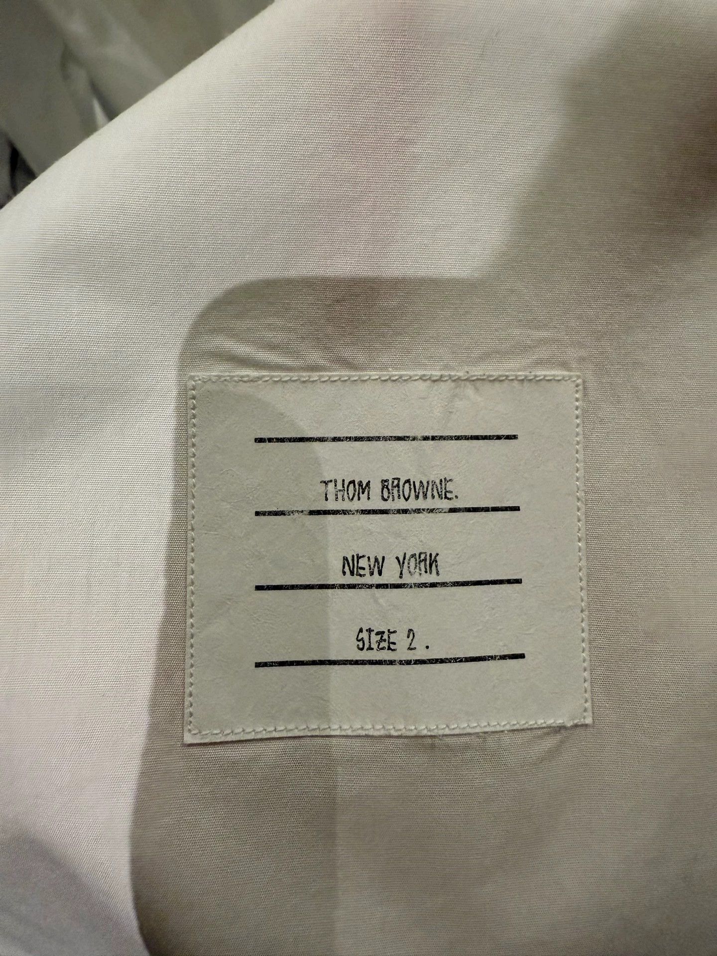 Thom Browne Thom Browne Double Armband Poplin Shirt Size 2 99New Size US M / EU 48-50 / 2 - 4 Thumbnail