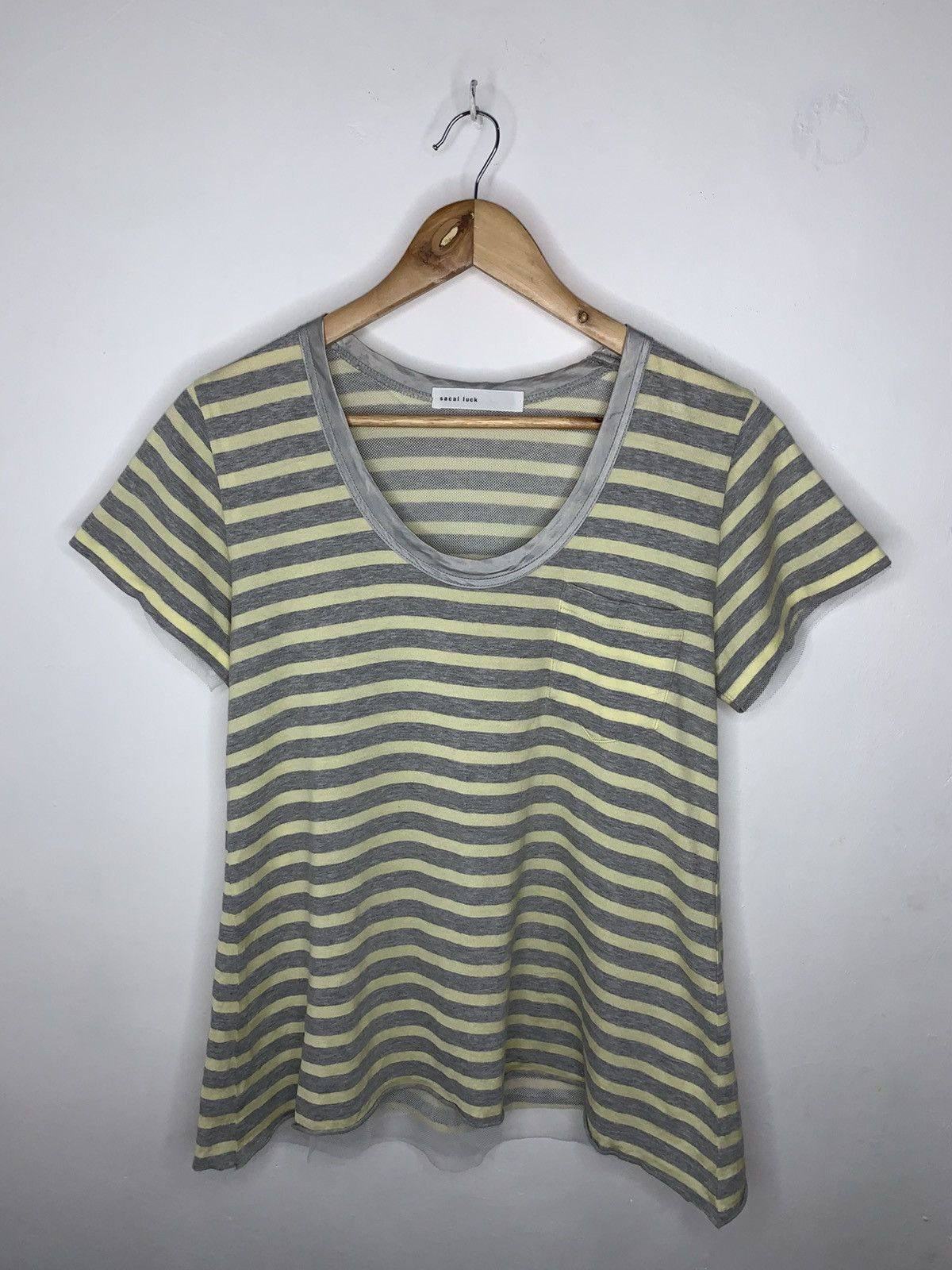 Sacai Sacai Luck Blouse With Mesh Size XS / US 0-2 / IT 36-38 - 1 Thumbnail