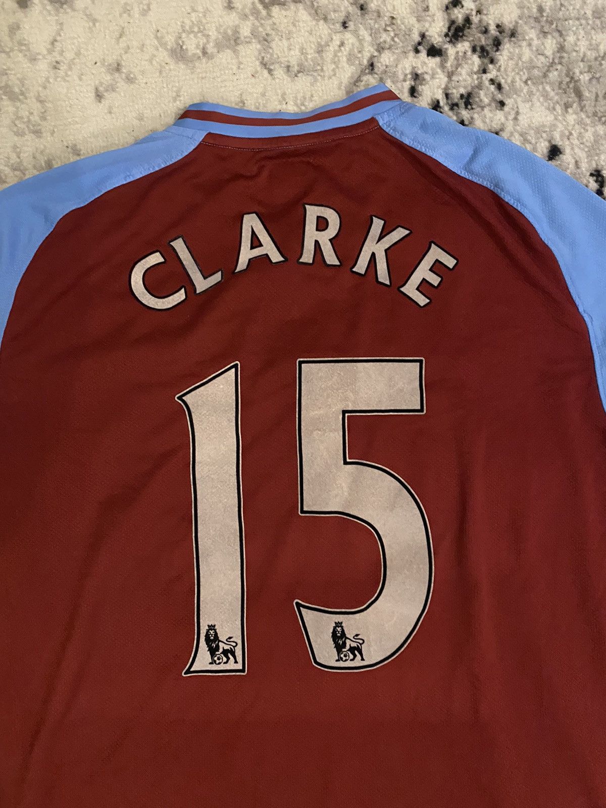 Nike × Vintage Vintage Nike West Ham Jersey Clarke Home Kit Size US XL / EU 56 / 4 - 6 Thumbnail