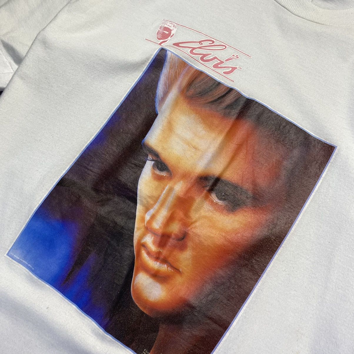 Band Tees Vintage Elvis Presley 1992 Big face logo rock band tee Size US XL / EU 56 / 4 - 3 Thumbnail