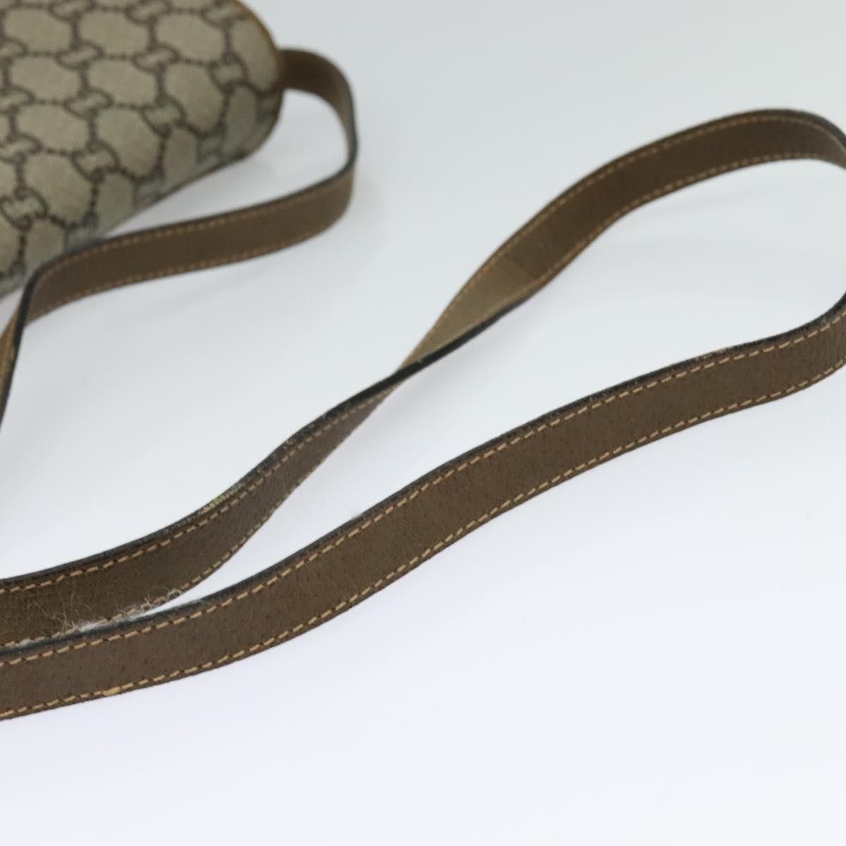 Gucci GUCCI GG Supreme Shoulder Bag Pvc Beige Gold Size ONE SIZE - 7 Thumbnail