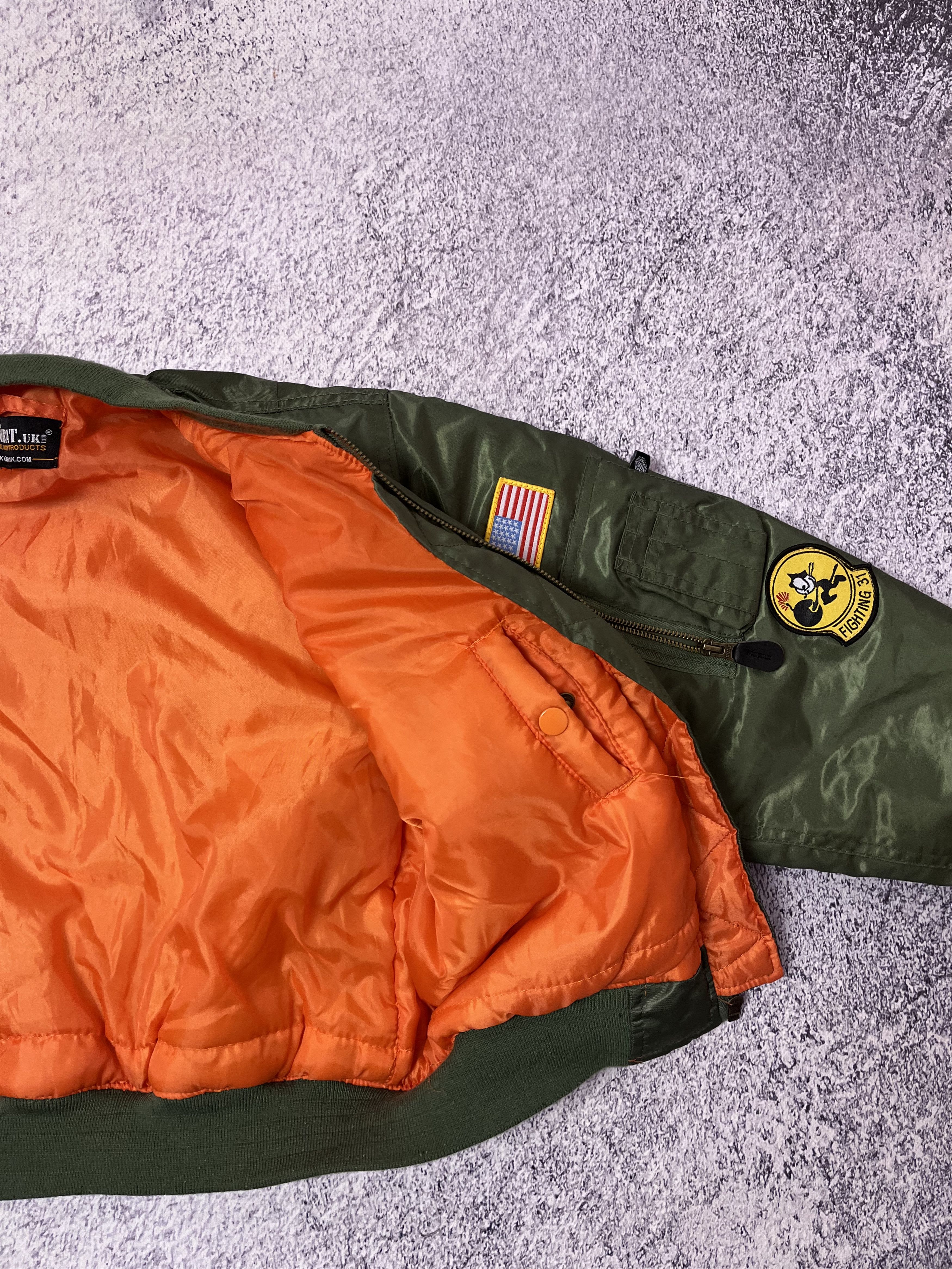 Japanese Brand Men’s military bomber’s size xs Green USA Size US XS / EU 42 / 0 - 14 Thumbnail