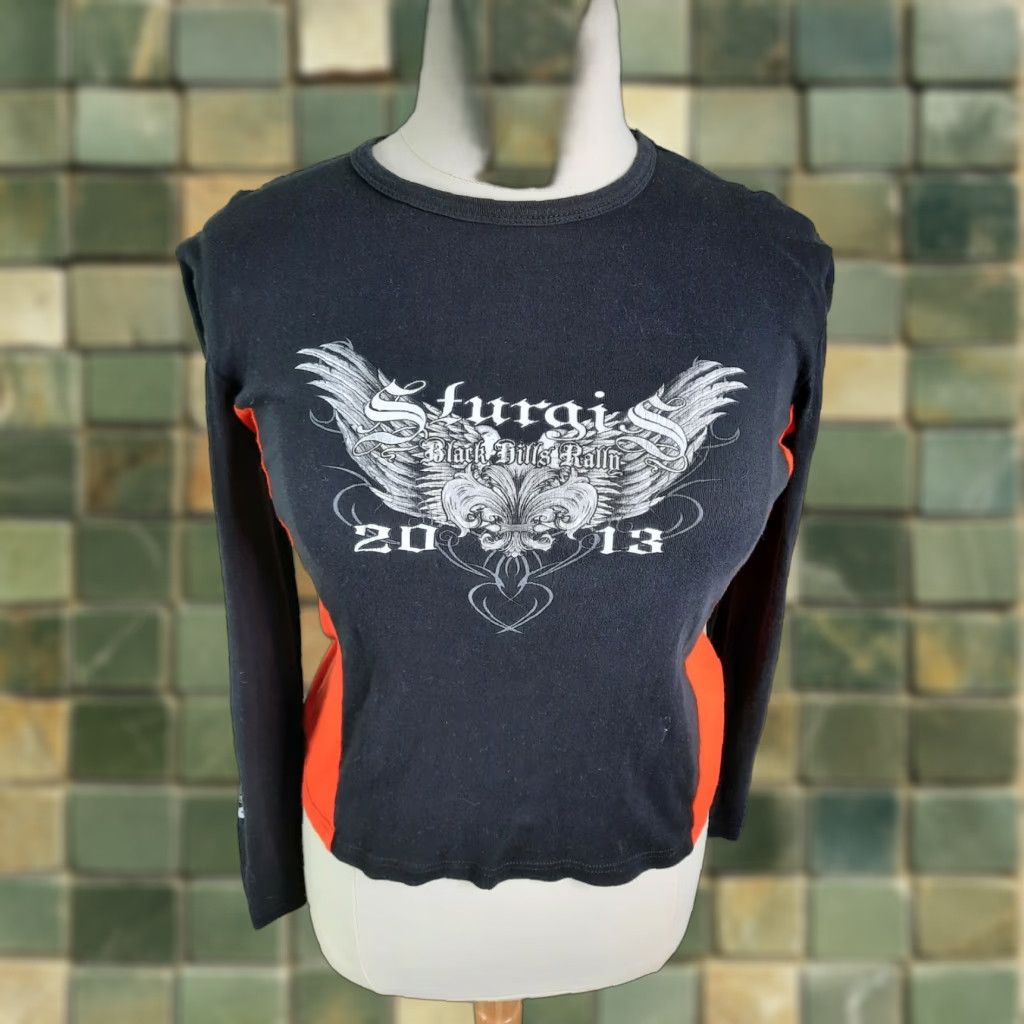 Vintage VINTAGE Sturgis Rally 2013 Graphic Crewneck Long Sleeve T-Shirt Women's XXL USA Size XXL / US 16-18 / IT 52-54 - 1 Thumbnail
