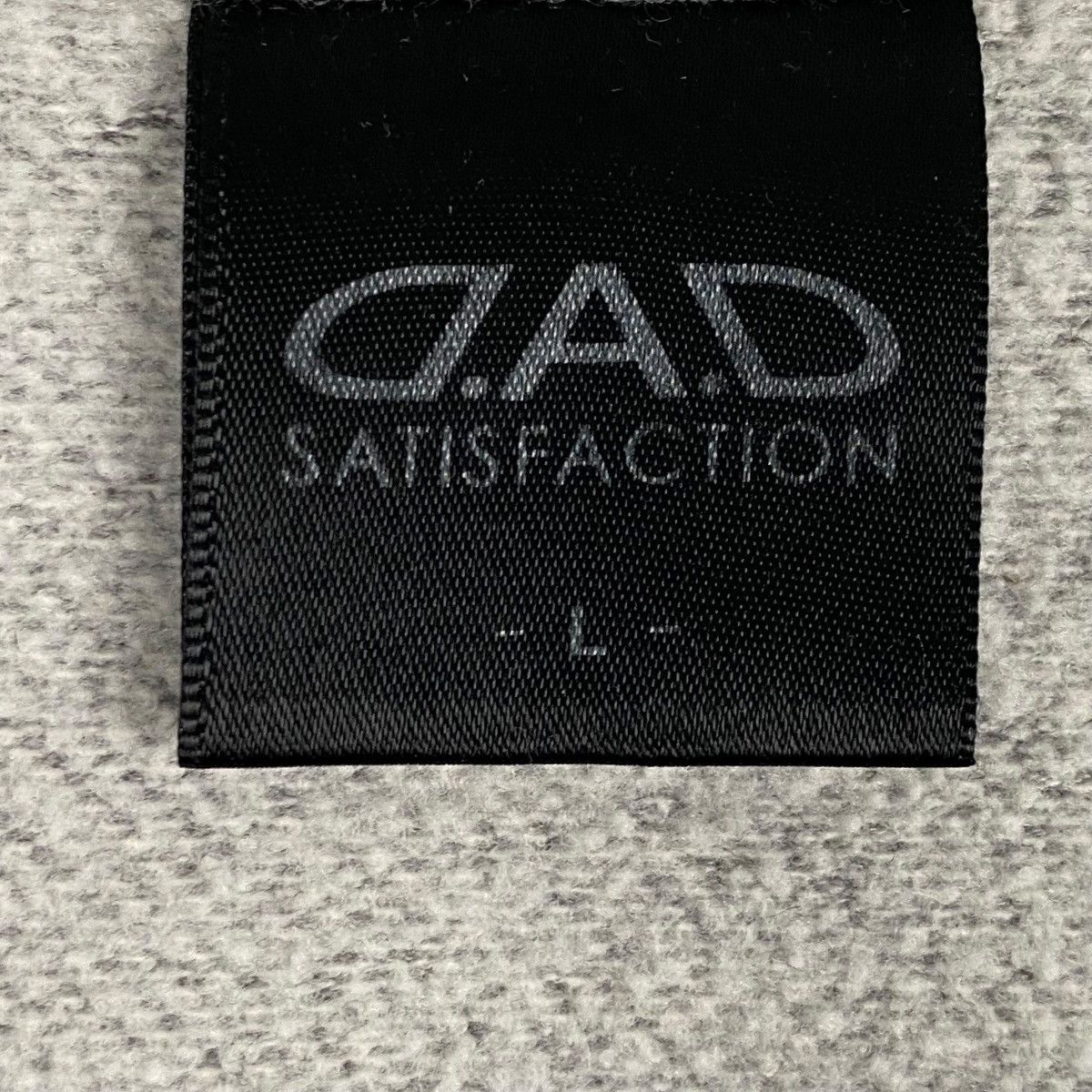 Designer × Vintage Vintage D.A.D Satisfaction Big Crewneck Sweatshirt Gray Size US L / EU 52-54 / 3 - 7 Thumbnail