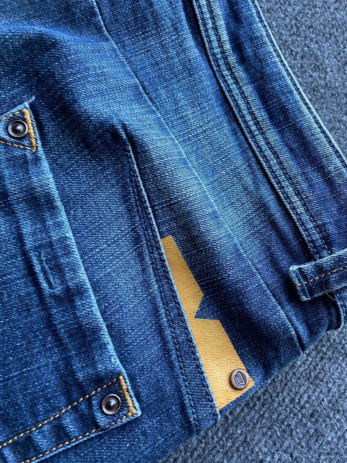 Diesel 🔥Opium Punk Diesel darron 32 size blue jeans men gothic emo Size US 32 / EU 48 - 13 Thumbnail