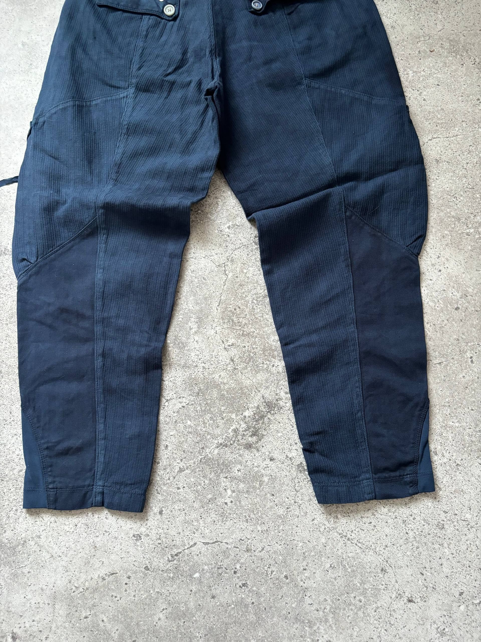 Japanese Brand Avant Garde Designer High Use Washed Cargo Pants Size US 32 / EU 48 - 8 Thumbnail