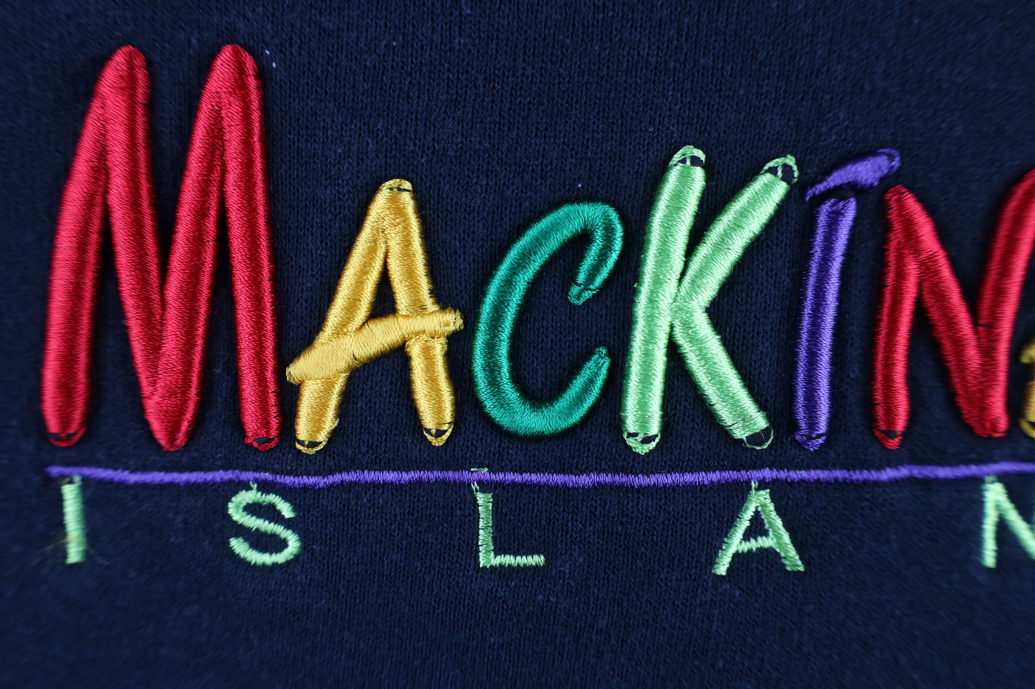Vintage Vintage 90s Out Rainbow Mackinac Island Michigan Sweatshirt Size US L / EU 52-54 / 3 - 5 Thumbnail