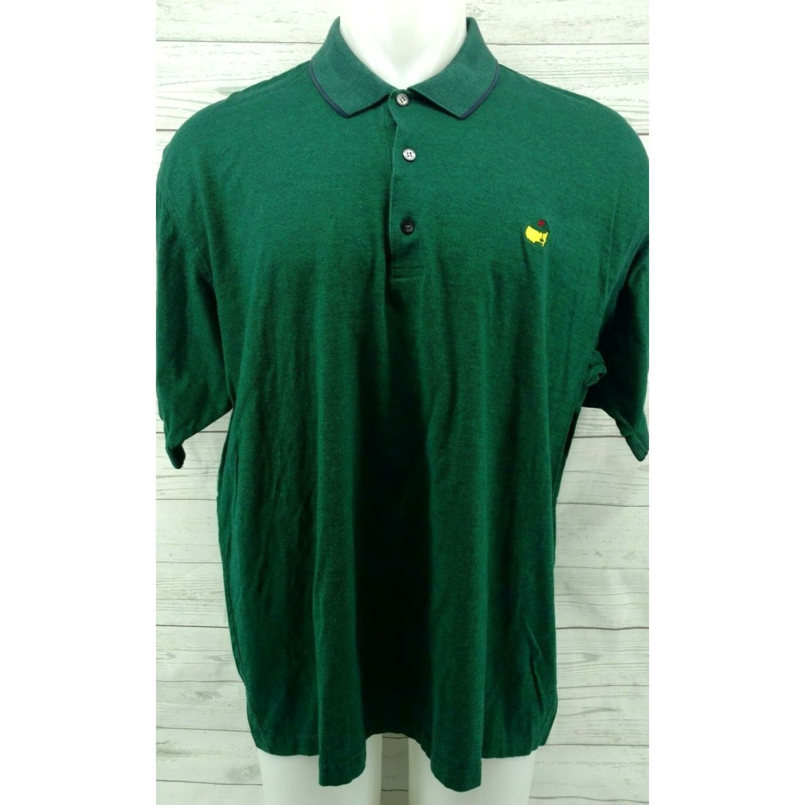 Vintage Vintage Masters Augusta Green Polo Shirt Mens XL Polo Shirt Mens XL Green 90s Event Sports Nike Size US XL / EU 56 / 4 - 2 Thumbnail