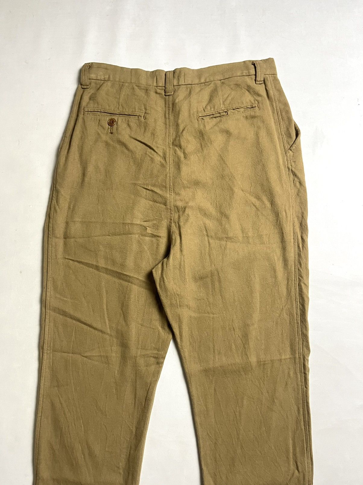 Issey Miyake 🪾Zucca double pleated rayon pants Size US 30 / EU 46 - 6 Thumbnail