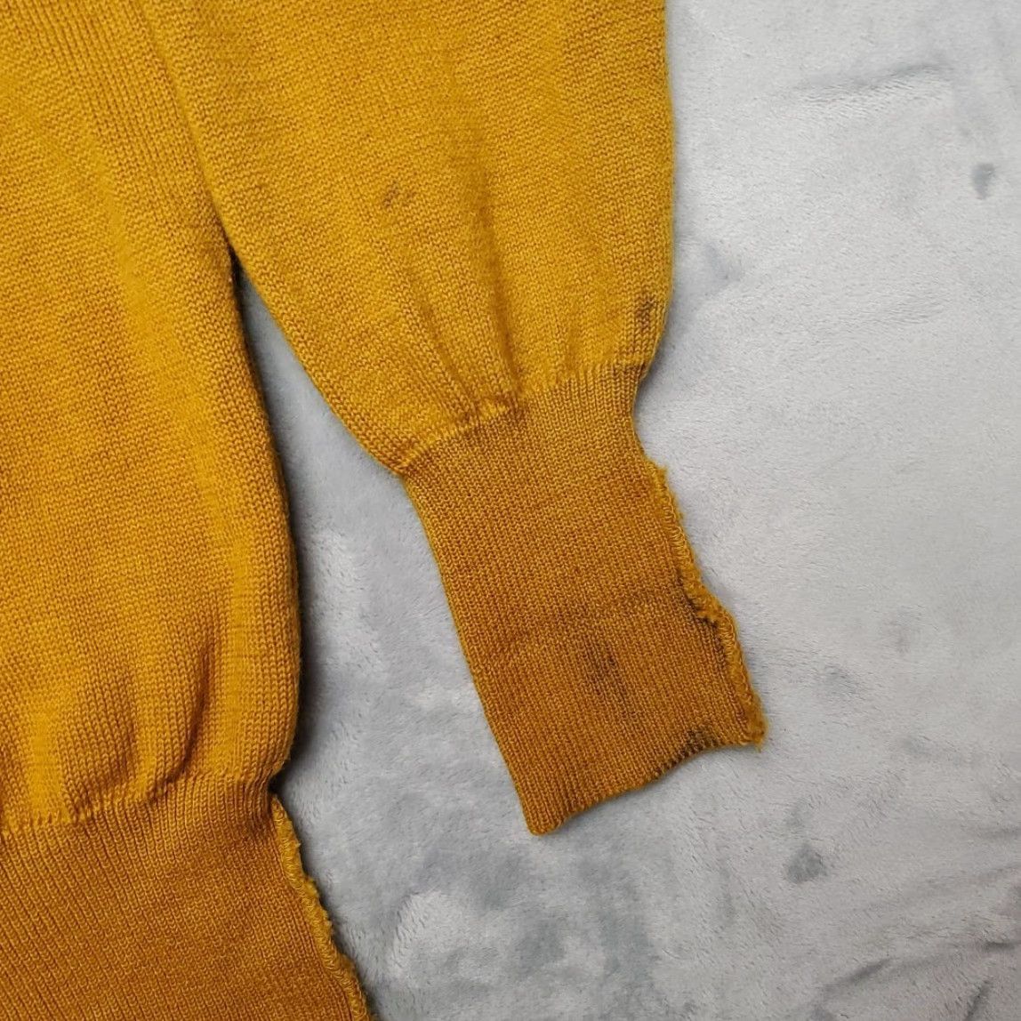 Vintage VINTAGE Whiting Sweater Mens 44 Gold Yellow Crewneck Knit Pullover Los Angeles Size US XXL / EU 58 / 5 - 3 Thumbnail