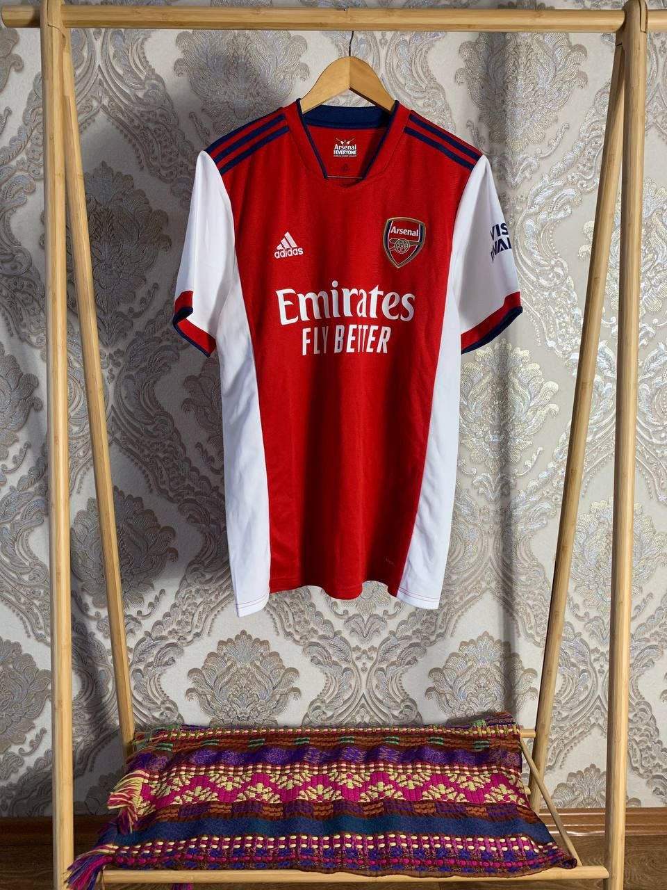 Adidas VINTAGE ADIDAS FC ARSENAL LONDON ENGLAND SOCCER JERSEY RETRO Size US L / EU 52-54 / 3 - 1 Thumbnail