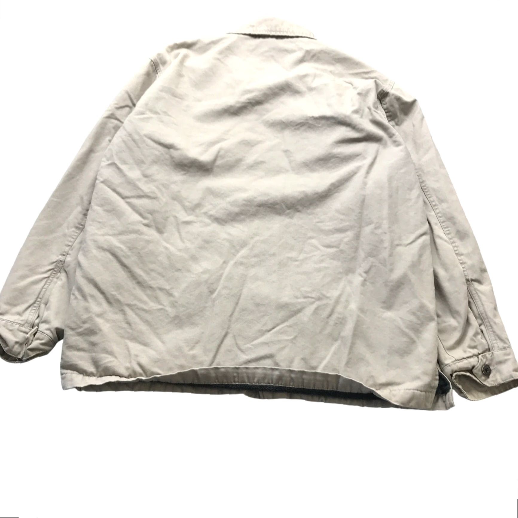 Old Navy VINTAGE Old Navy Painters Corduroy Fleece Lined Jacket Mens Medium Tan Barn Coat Size US M / EU 48-50 / 2 - 4 Thumbnail