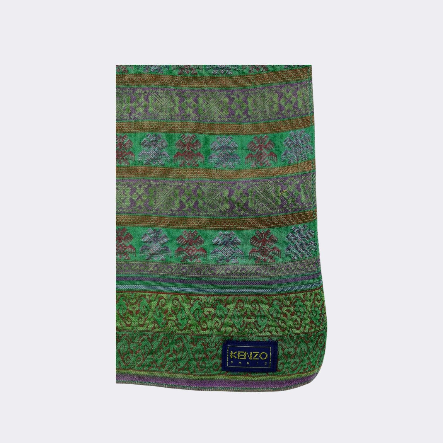Kenzo × Vintage Vintage Kenzo Handkerchief Neckerchief Bandana H709H Size ONE SIZE - 3 Thumbnail