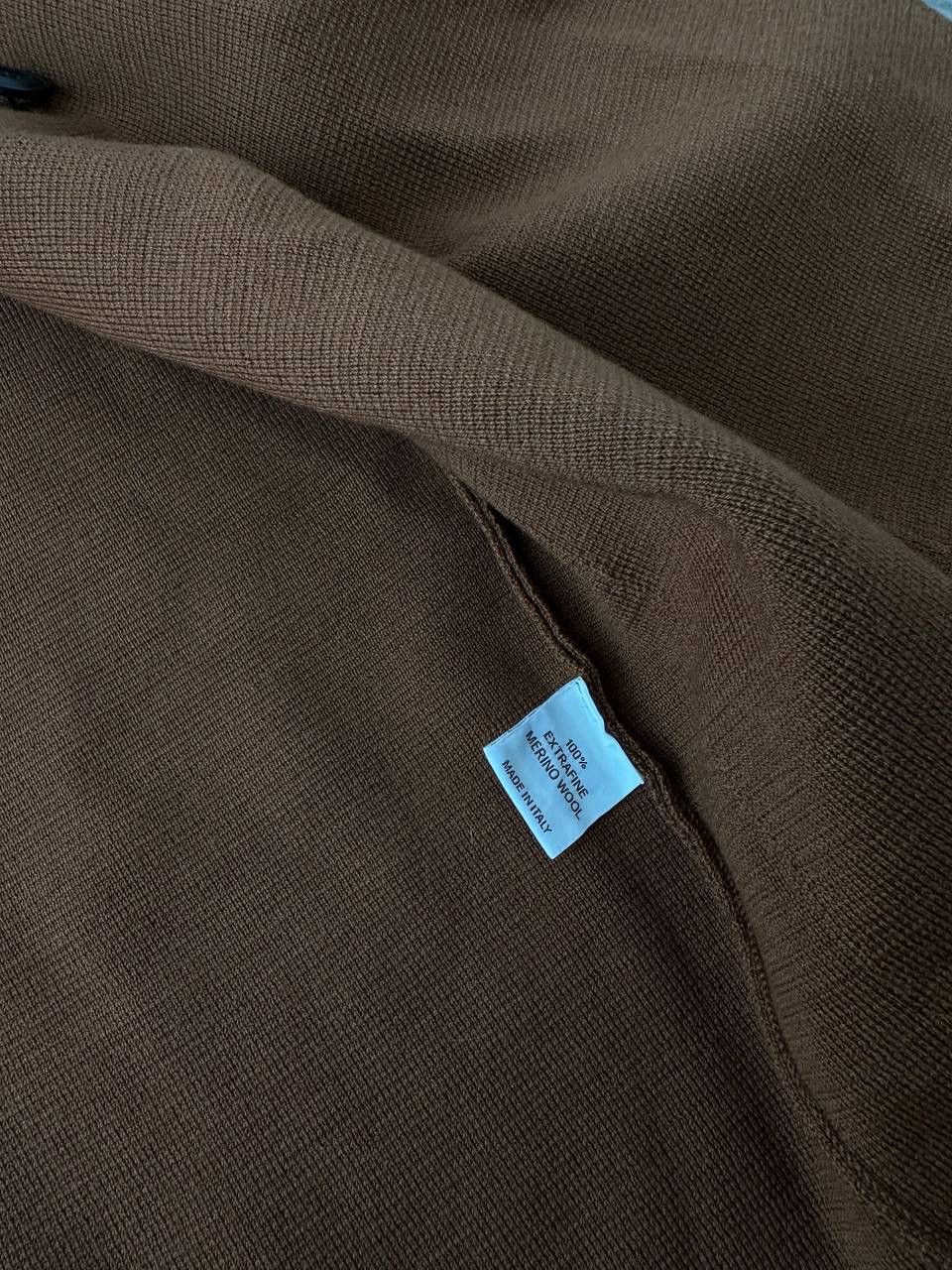 Japanese Brand × Vintage Vintage Filippo De Laurentiis Brown Cardigan Sweater Button Size US L / EU 52-54 / 3 - 11 Thumbnail