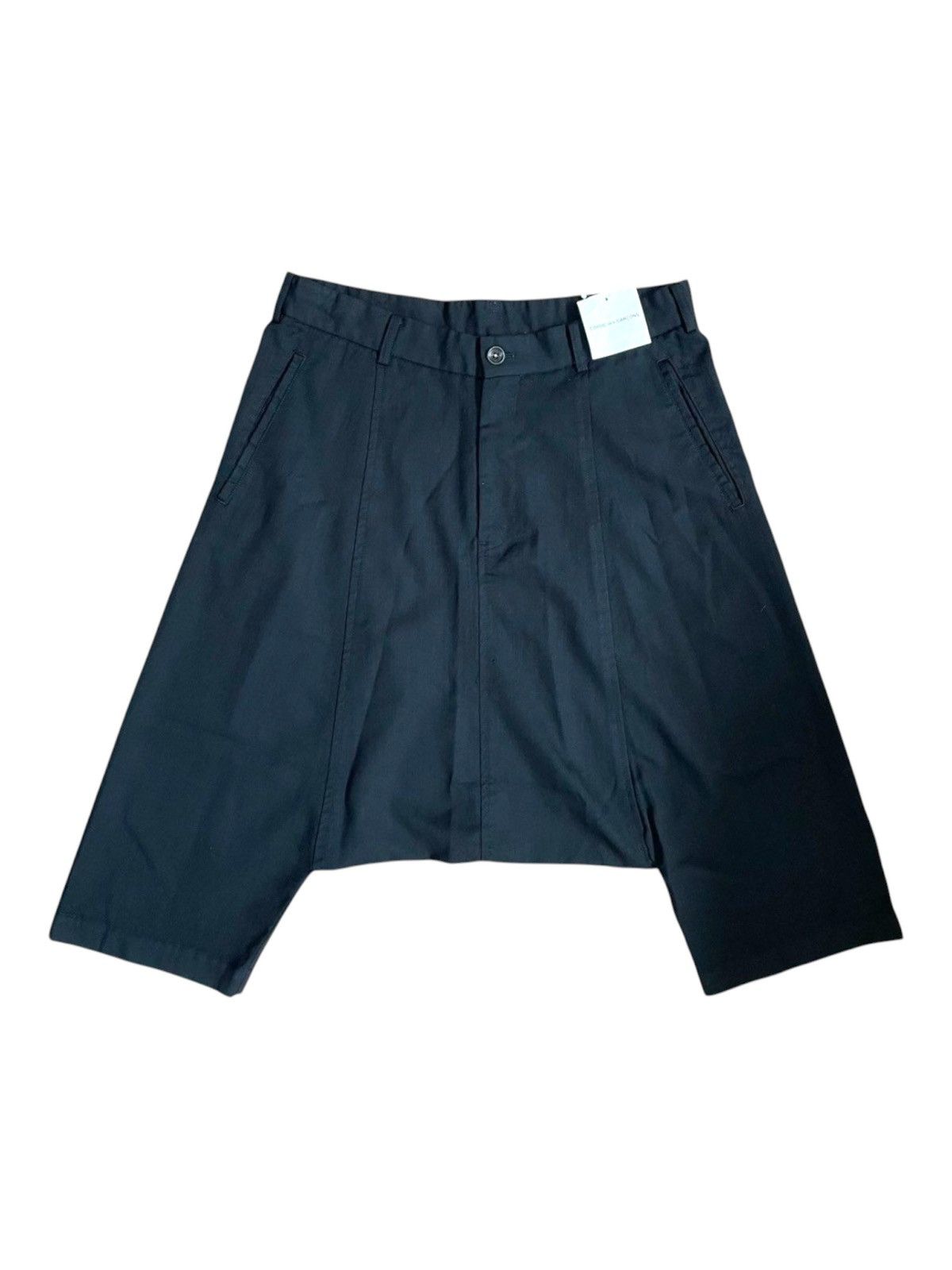 Comme des Garcons Black Drop Crotch Pants Size US 32 / EU 48 - 1 Thumbnail