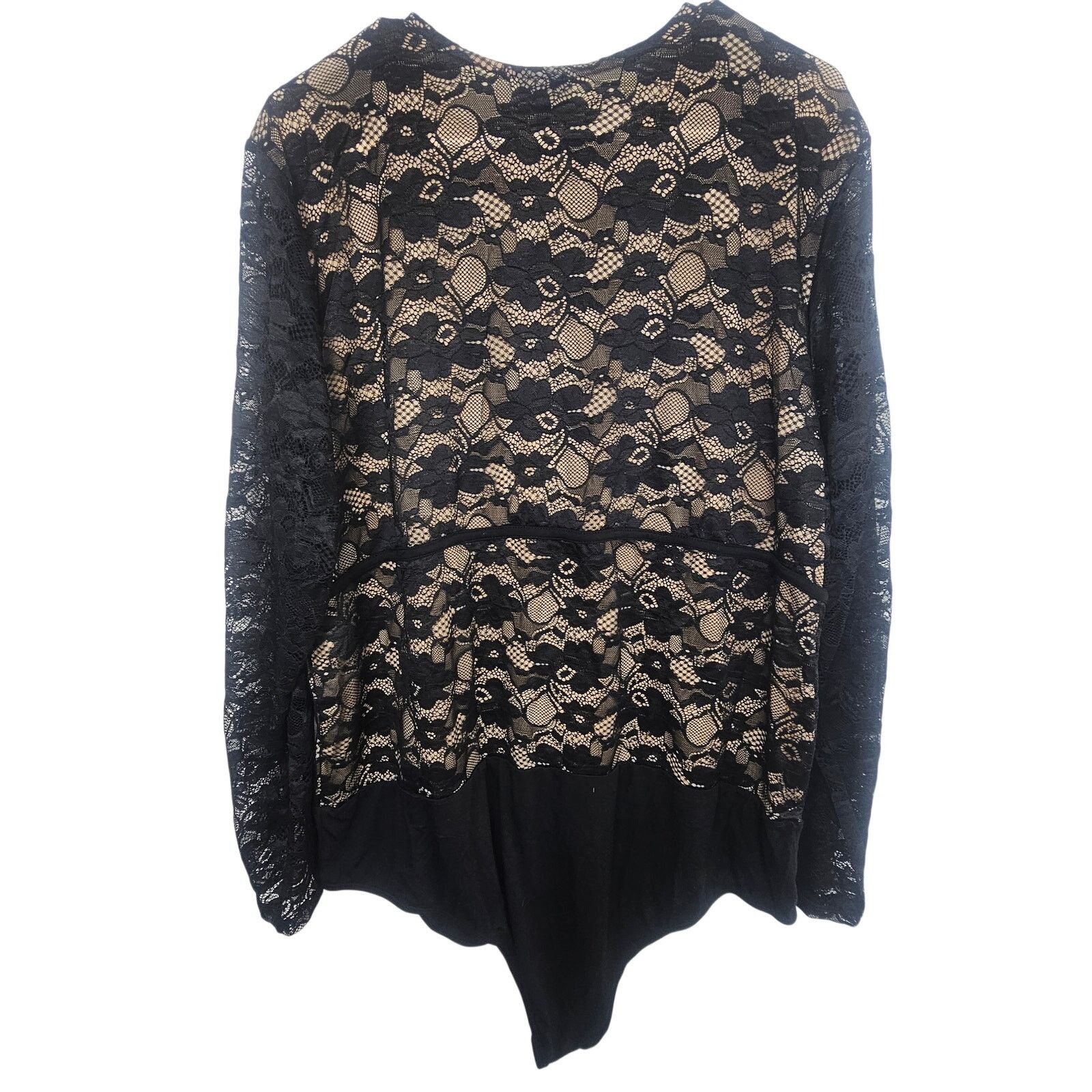 Torrid Torrid Womens Stretch Lace Crew Neck Corset Bodysuit 3X Size 3XL / US 20-22 - 9 Thumbnail