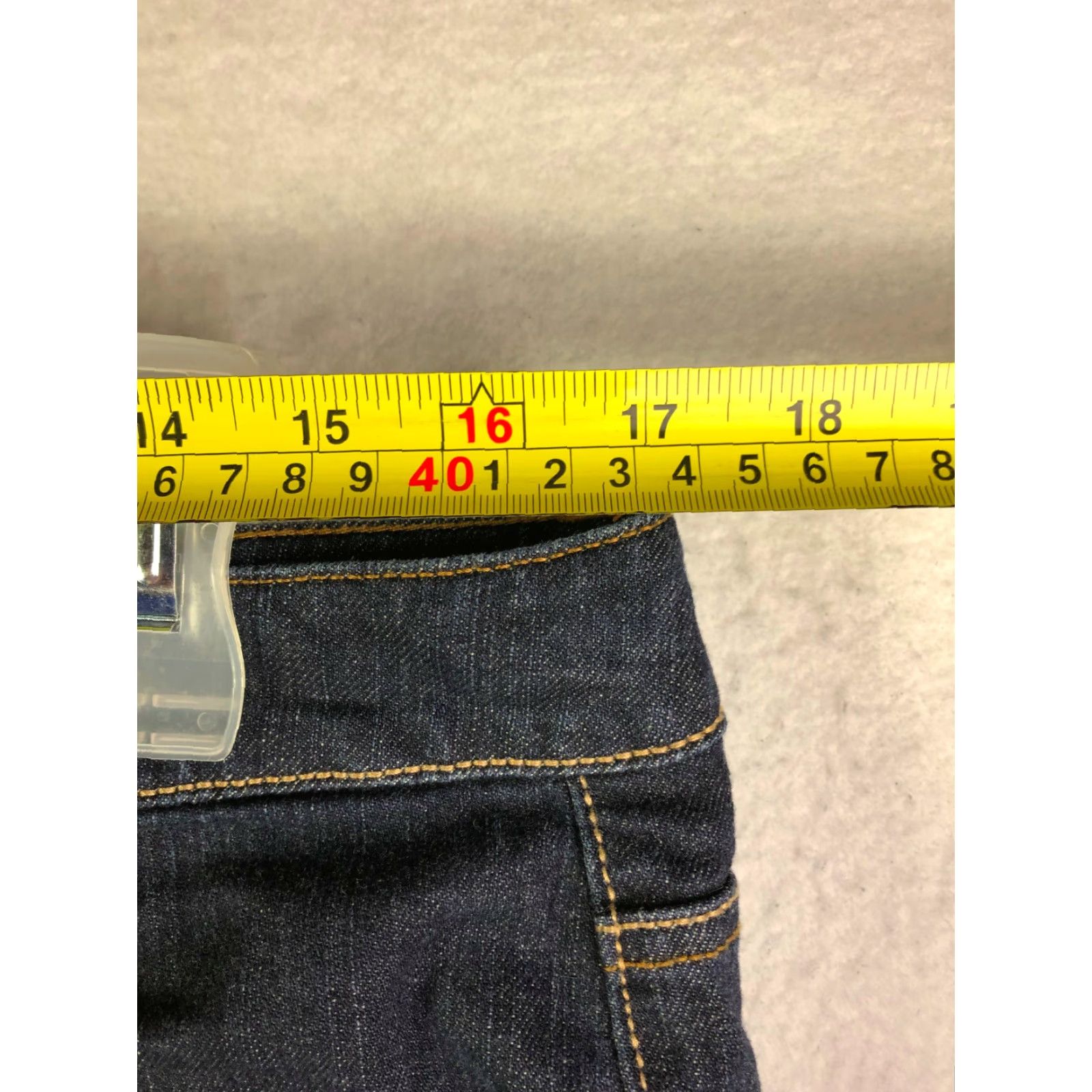 Tommy Hilfiger Tommy Hilfiger Jeans Hope Boot Mid Rise Womens Size 12 S Dark Wash Blue Denim Size 34" / US 12 / IT 48 - 4 Thumbnail