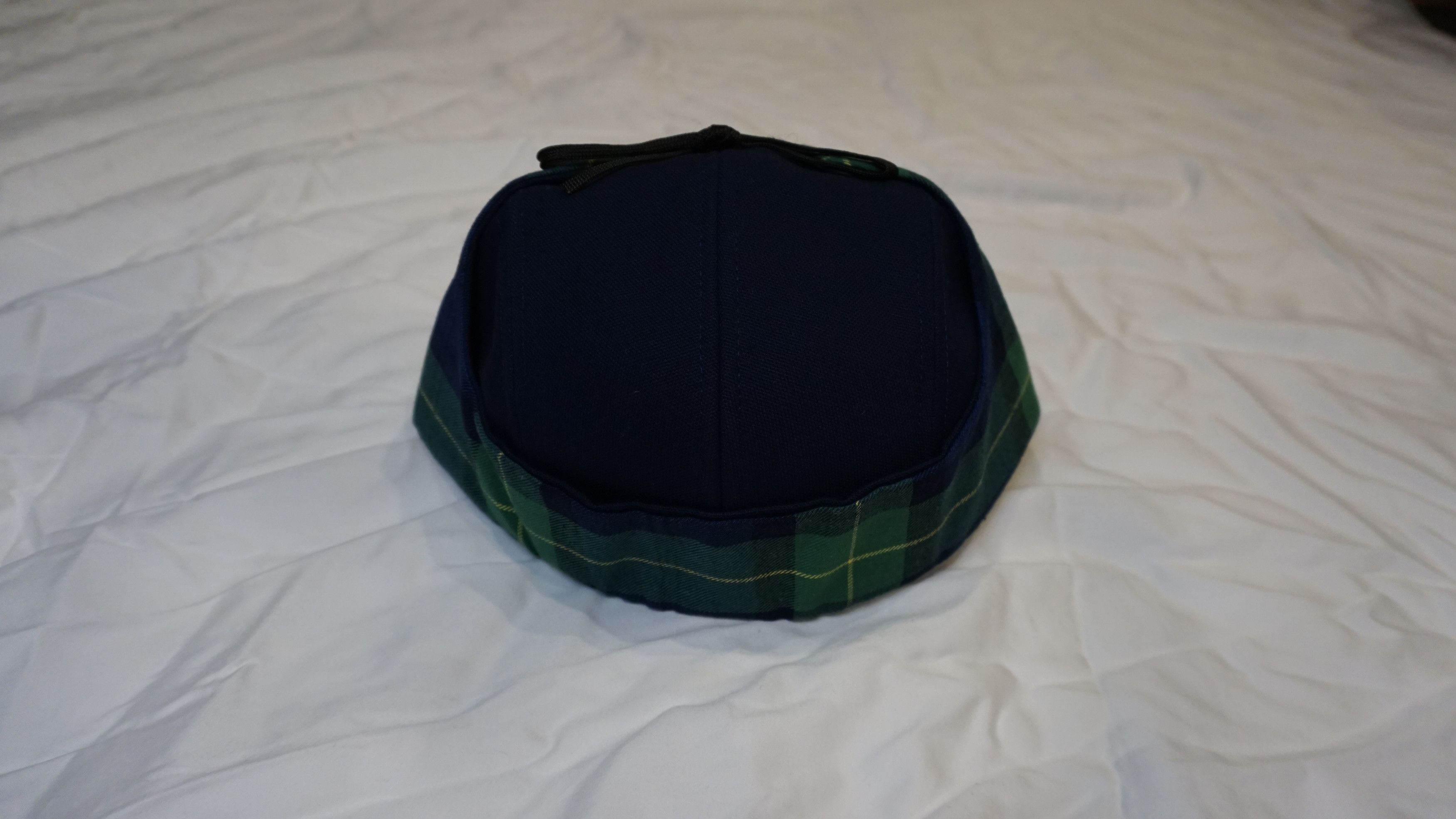 The Quiet Life The Quiet Life Ushanka 5 Panel Hat Blue & Green Plaid Size ONE SIZE - 3 Thumbnail