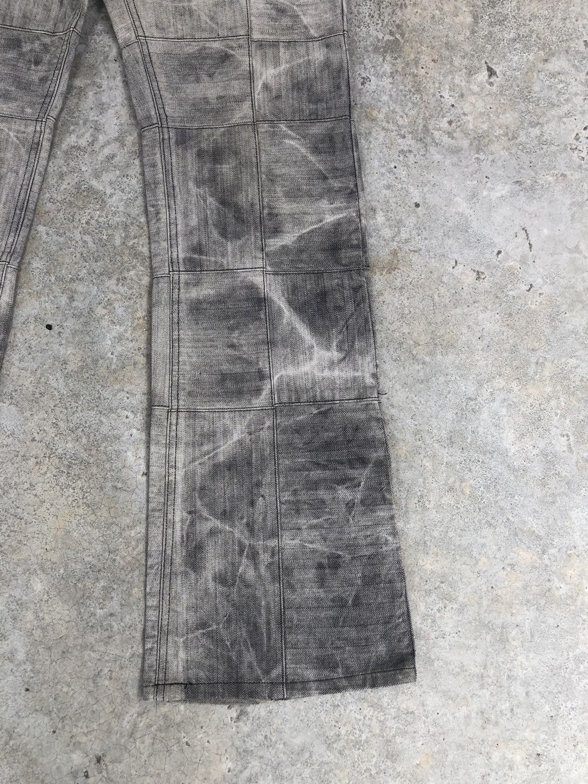 Japanese Brand Y2K Edge Rupert Flared Jeans Distressed Size US 32 / EU 48 - 7 Thumbnail