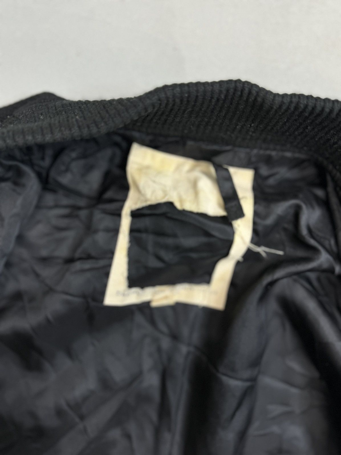 Japanese Brand × Polo Ralph Lauren × Vintage Ralph Lauren Small Black Panther Jacket RRL Leather Varsity Size US S / EU 44-46 / 1 - 8 Thumbnail
