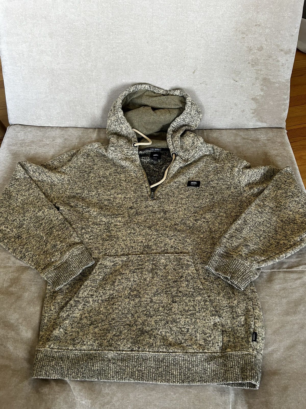 Vans Vans Hoodie Beige Size US M / EU 48-50 / 2 - 1 Thumbnail